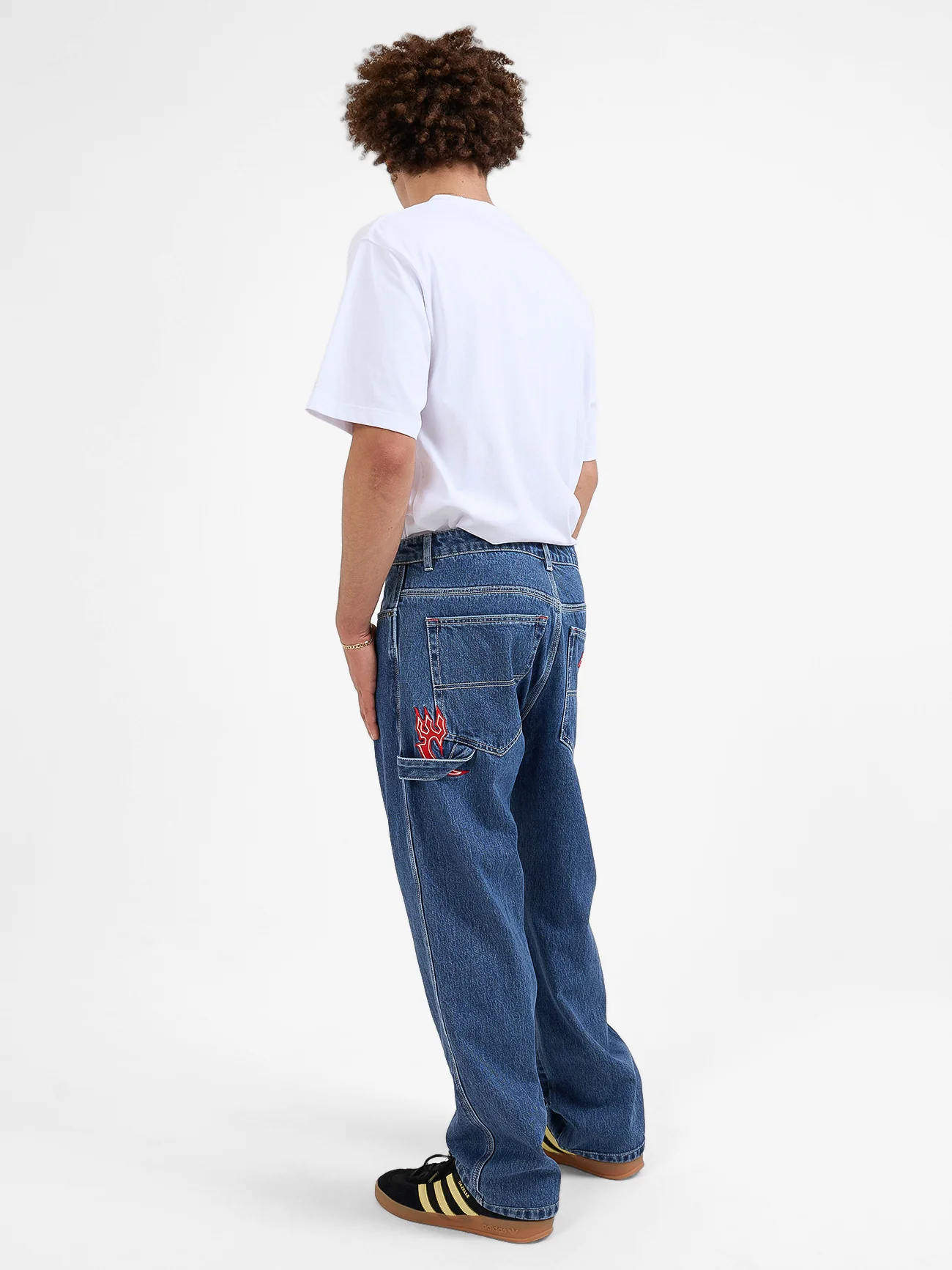 Playtime  Carpenter Jean - Worn Blue Rinse - Image 6