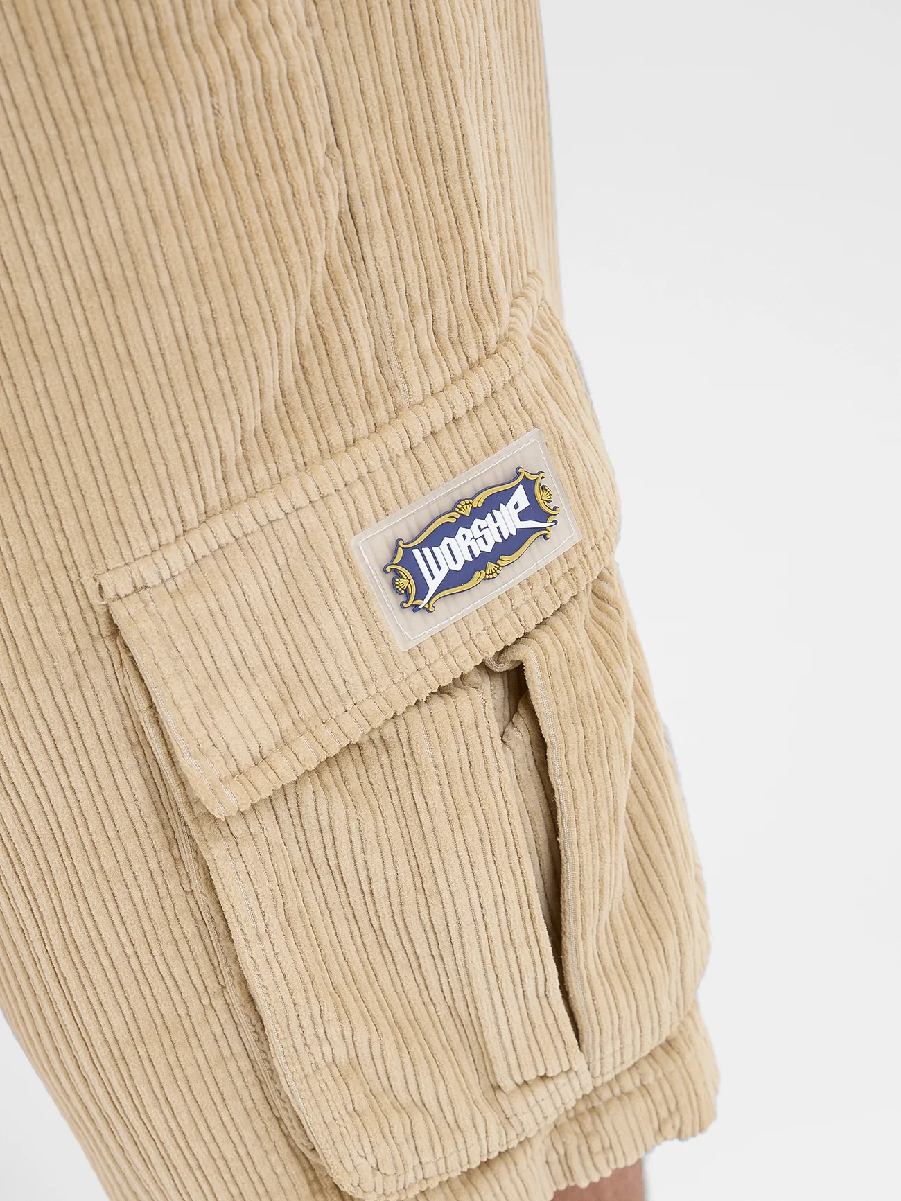Podium Cord Cargo Short - Faded Khaki - Image 7
