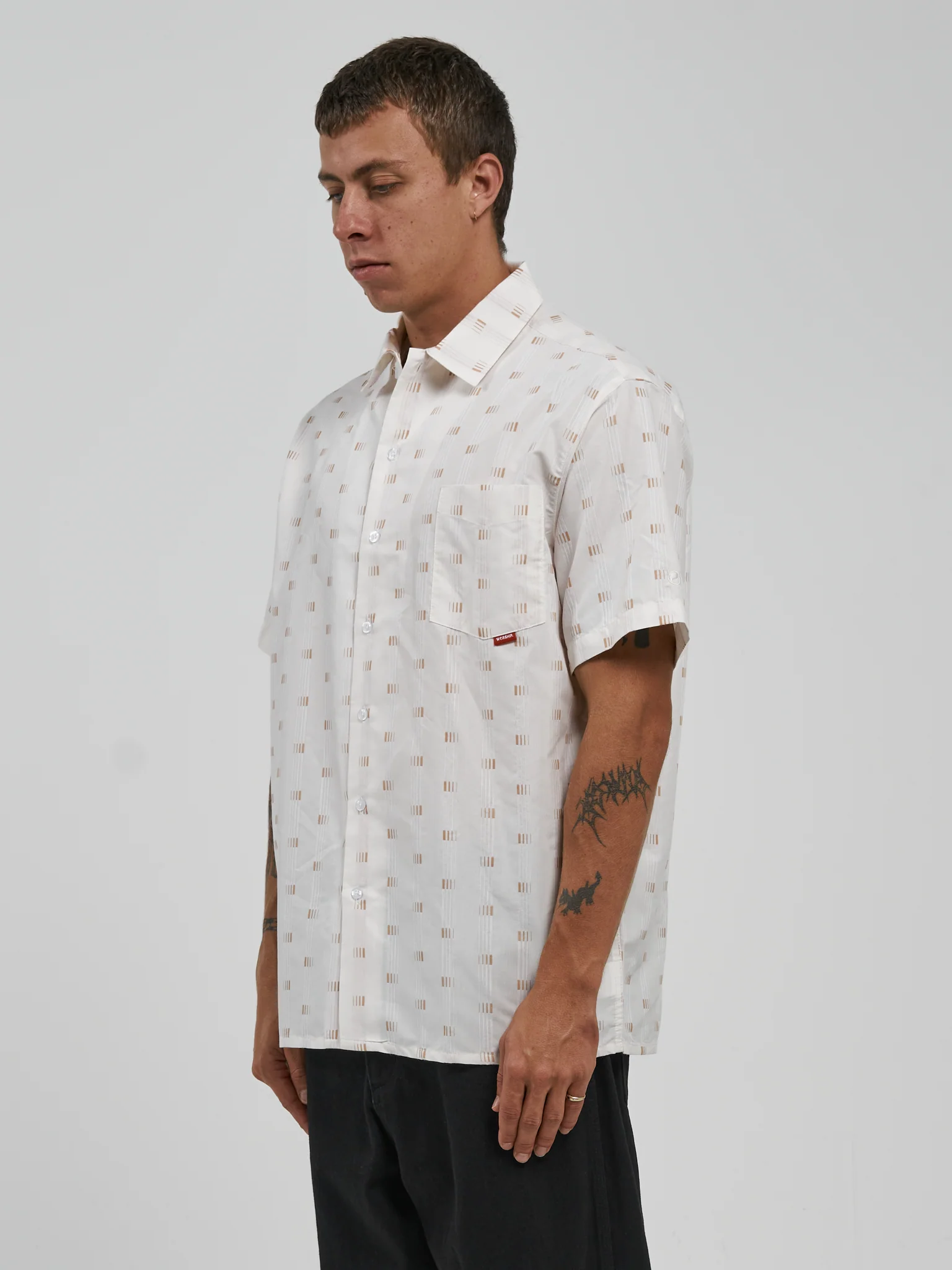 Pony Boy Short Sleeve Shirt - Bone - Image 2