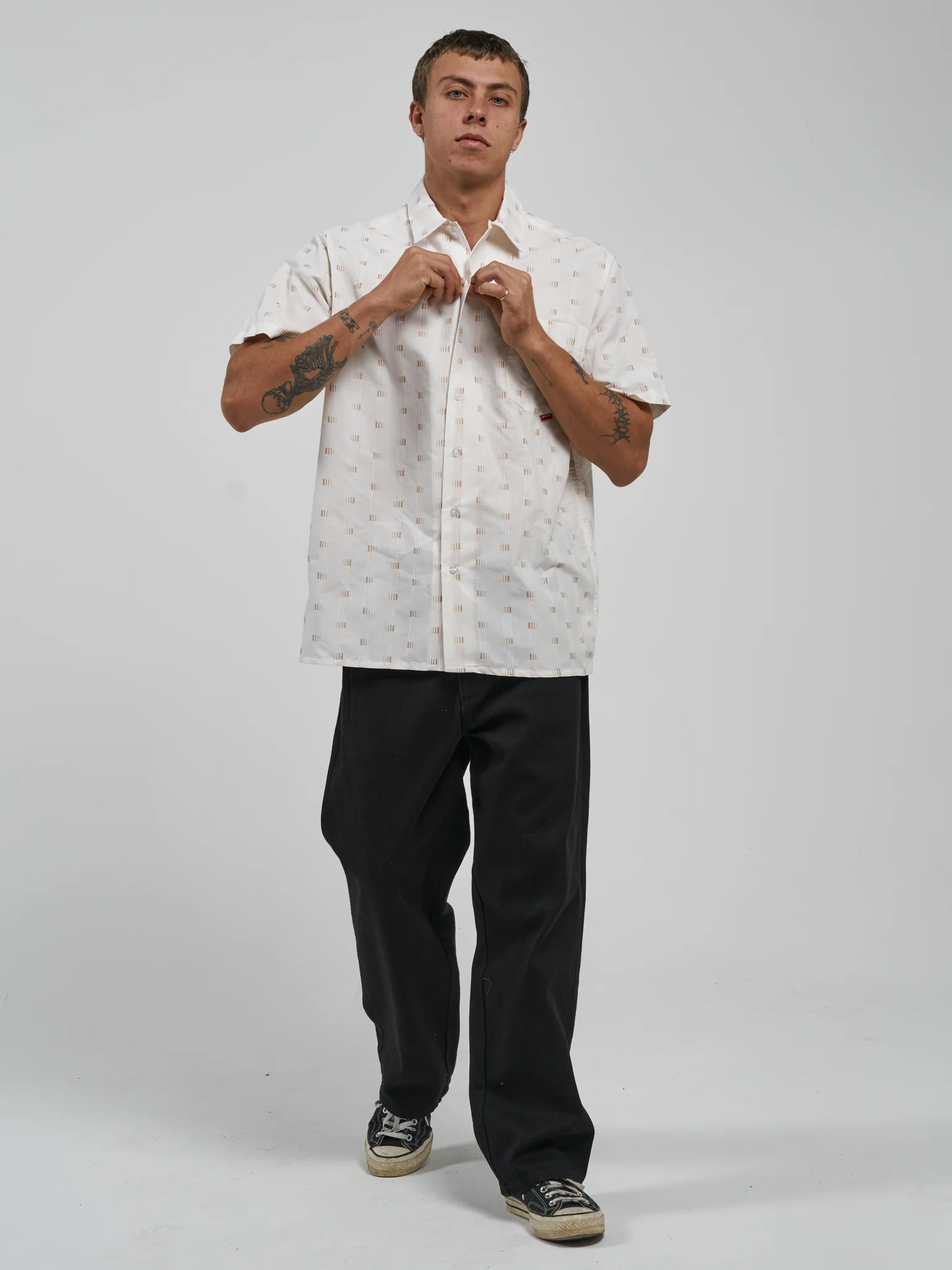 Pony Boy Short Sleeve Shirt - Bone - Image 6