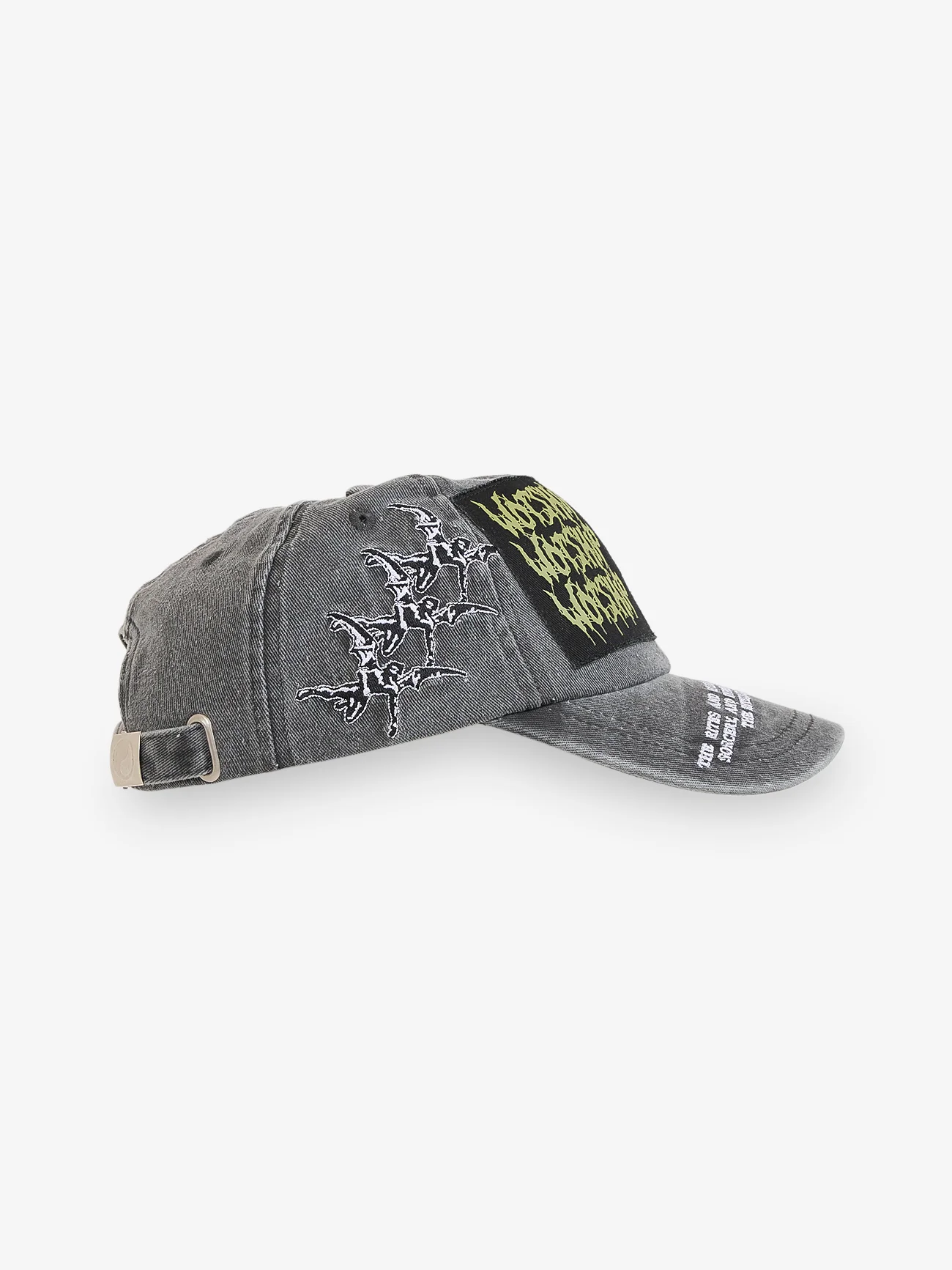 Potion Patch Dad Cap - Black Acid - Image 3