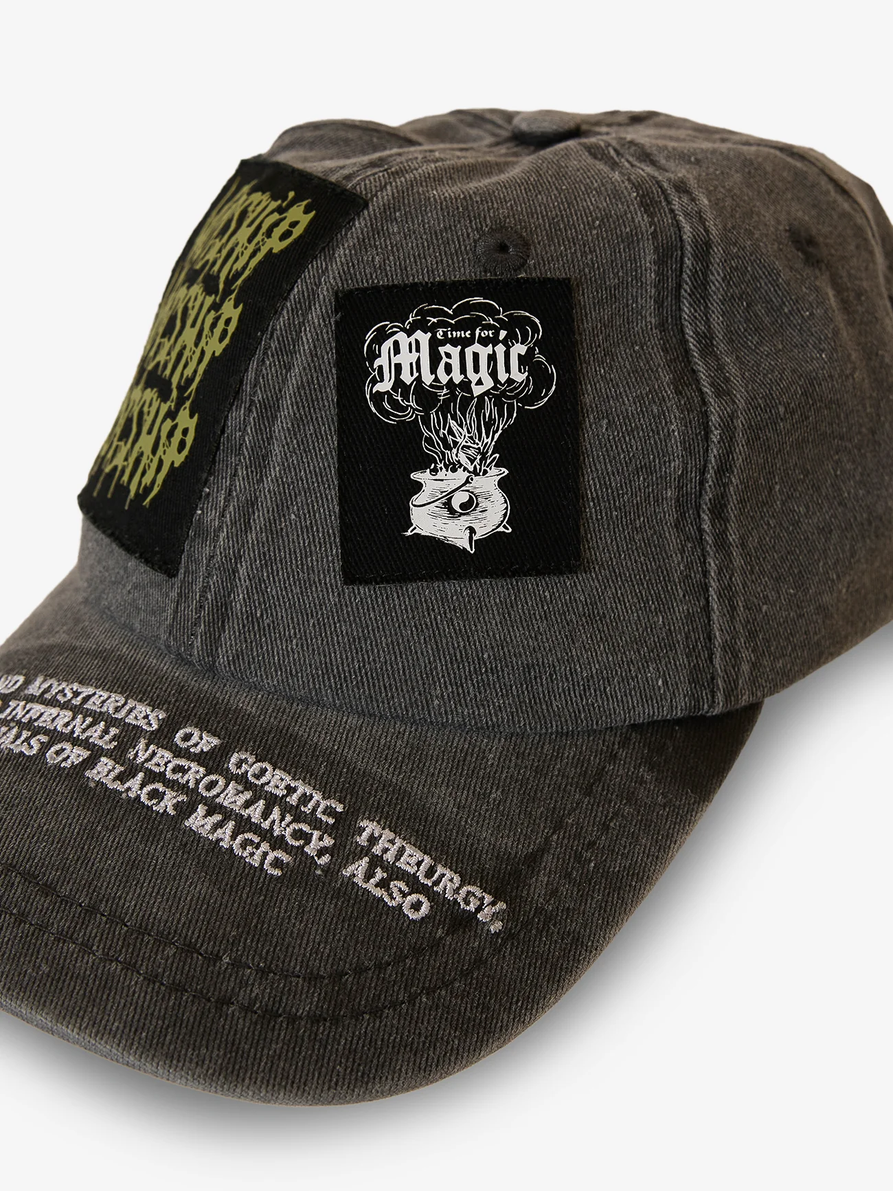 Potion Patch Dad Cap - Black Acid - Image 5