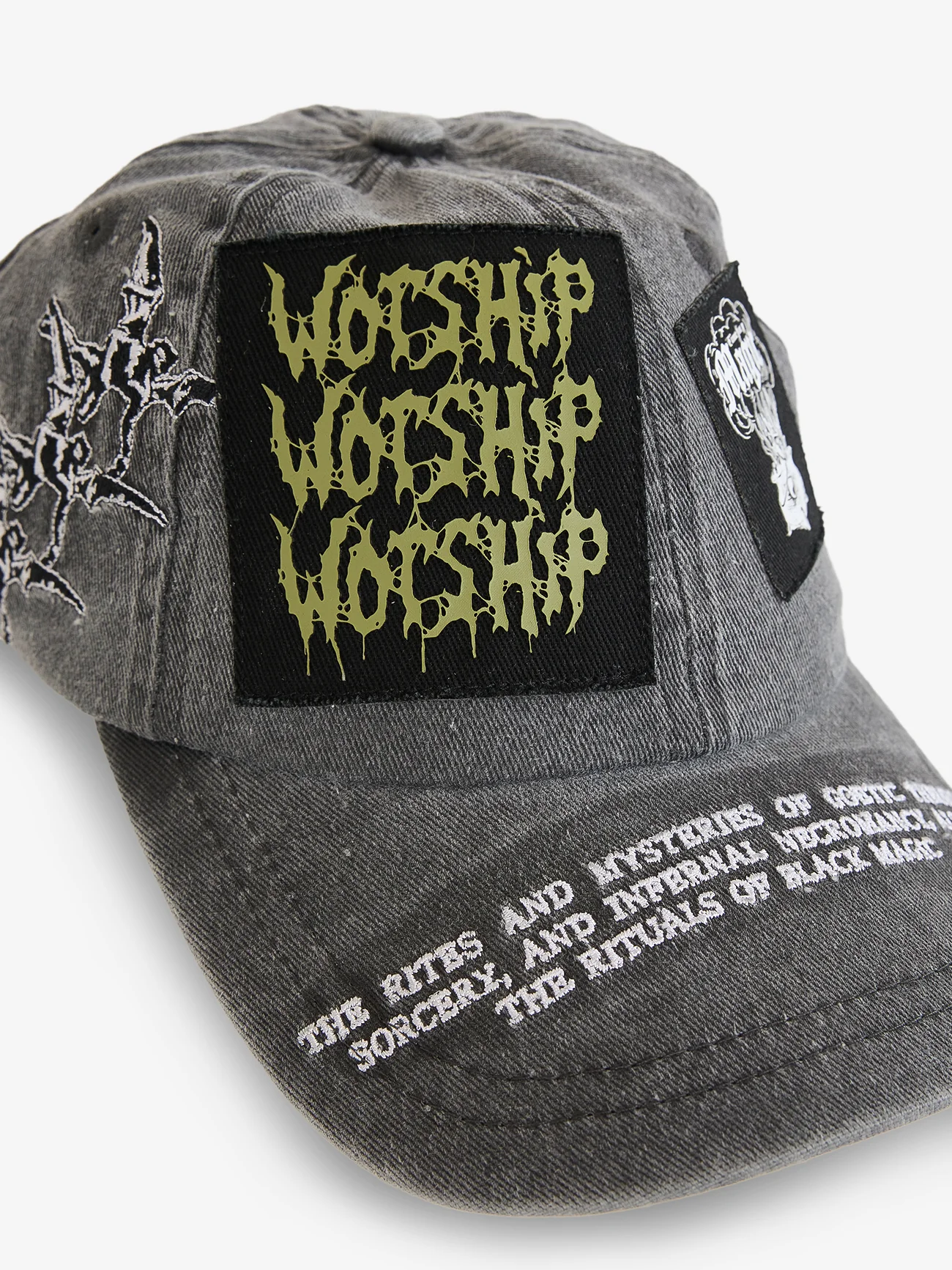 Potion Patch Dad Cap - Black Acid - Image 6