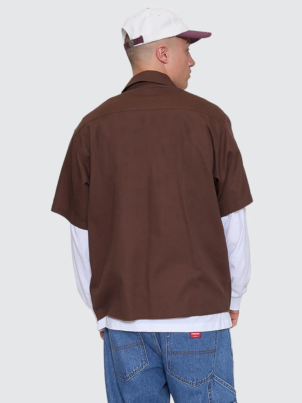 Preparation Short Sleeve Work Shirt - Ganache - Image 3