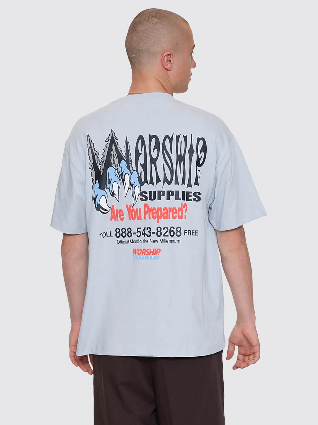 Preparation Tee - Lunar Grey - Image 2