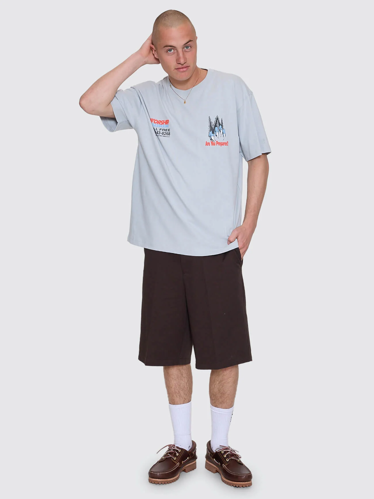 Preparation Tee - Lunar Grey - Image 7
