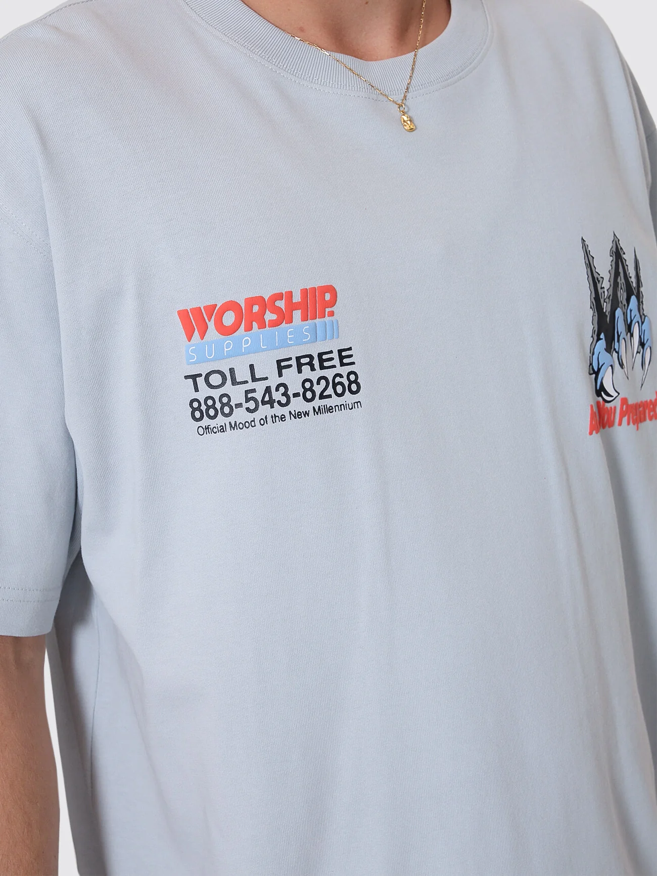 Preparation Tee - Lunar Grey - Image 8