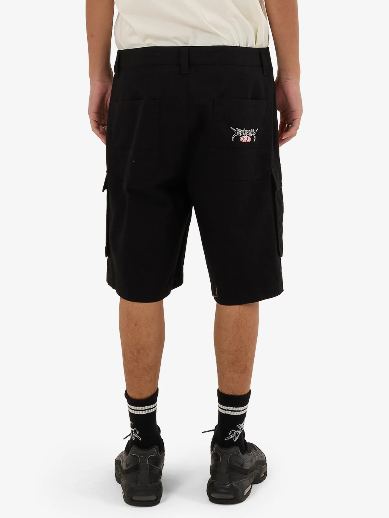 Prequil Cargo Short - Black - Image 2