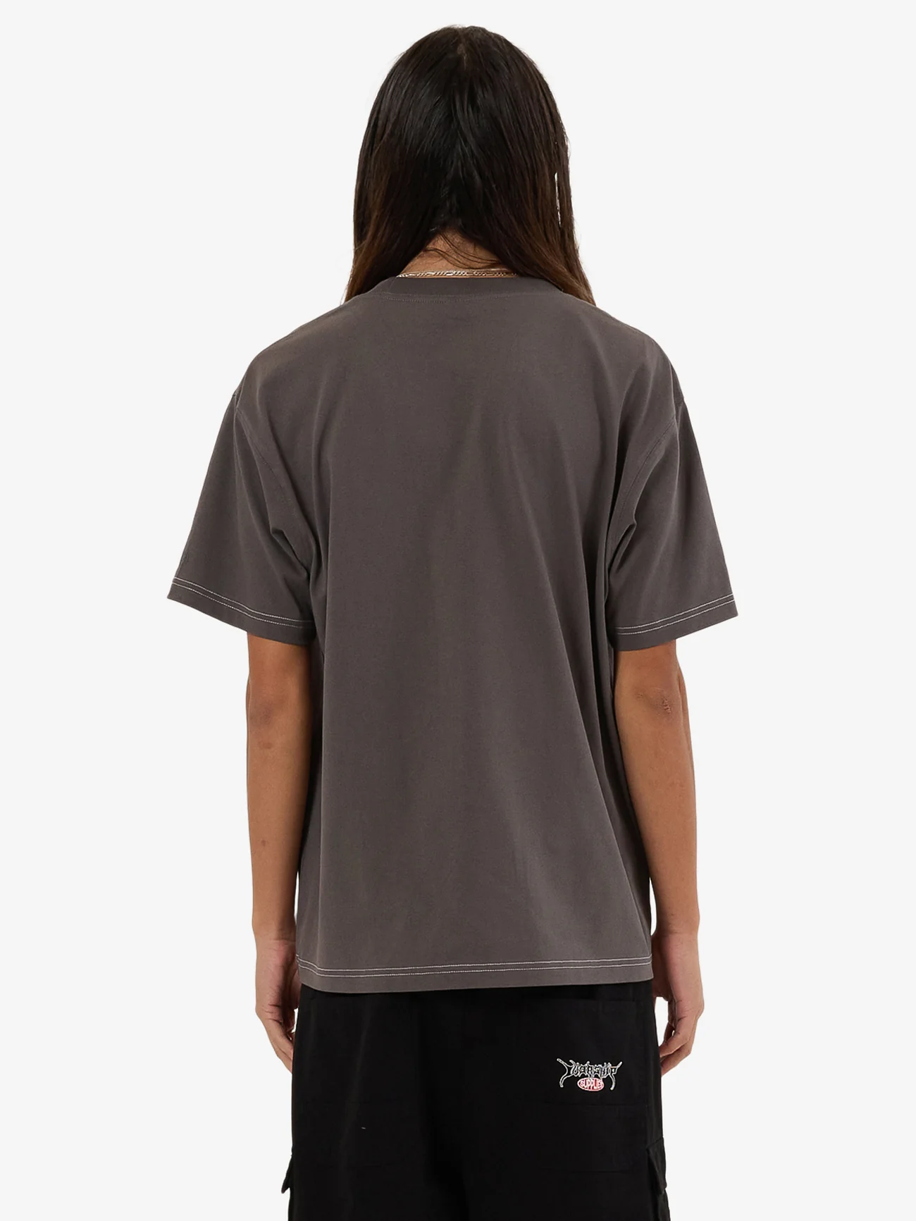 Prequil Tee - Worn Black - Image 2