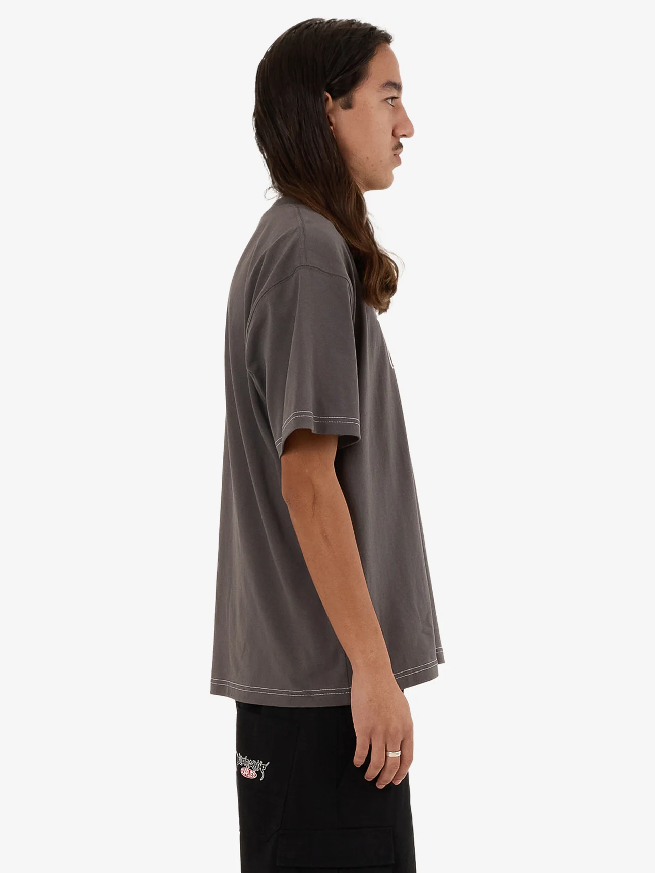 Prequil Tee - Worn Black - Image 4