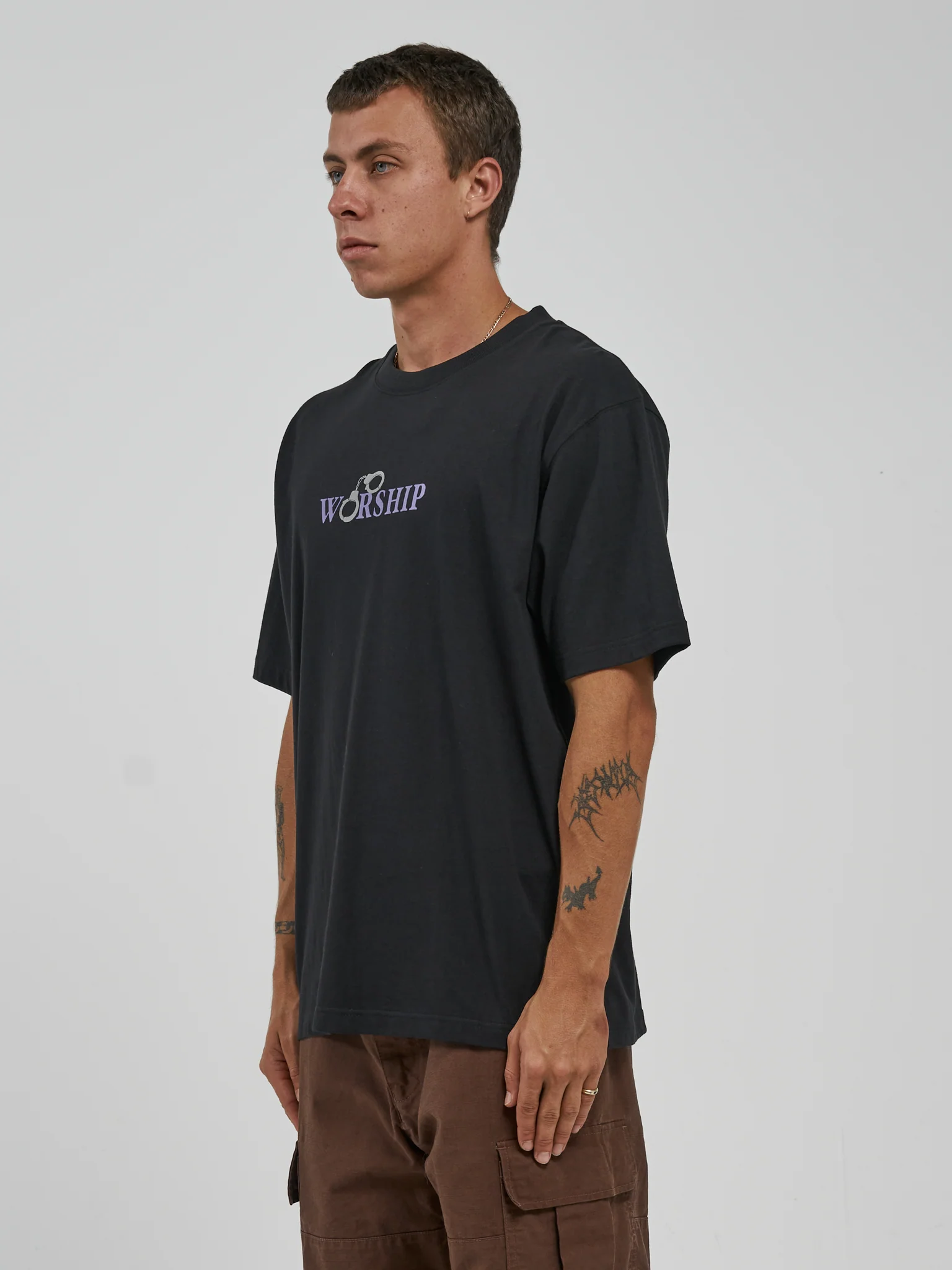Probation Tee - Black - Image 3