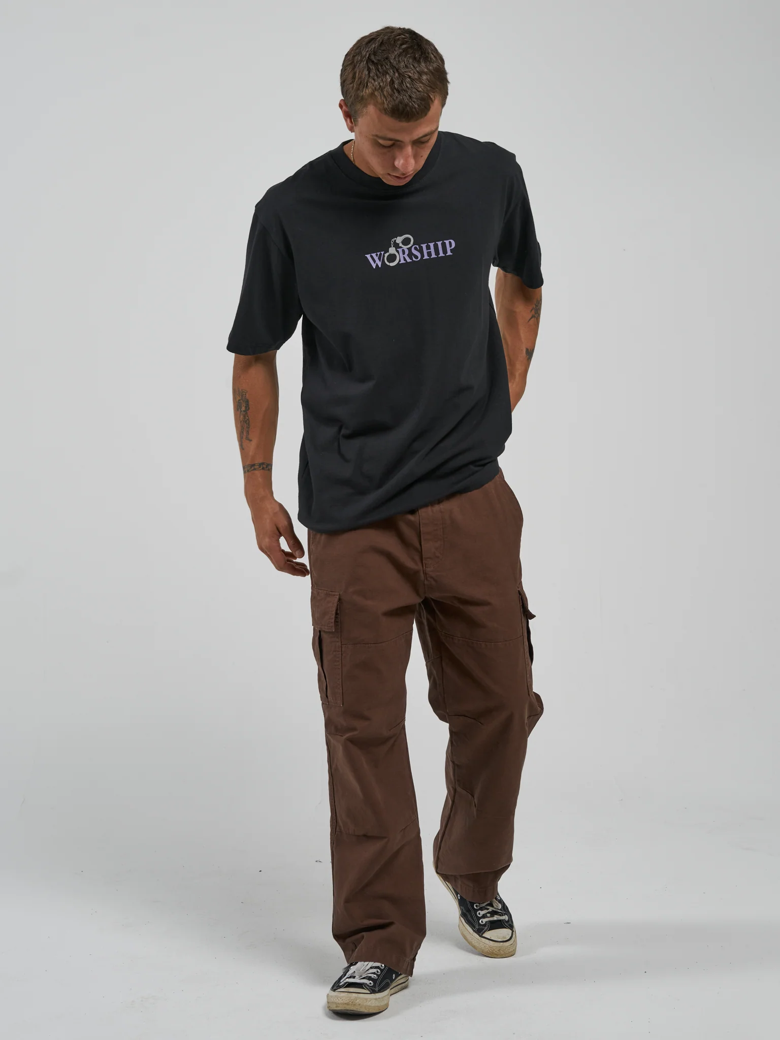 Probation Tee - Black - Image 7