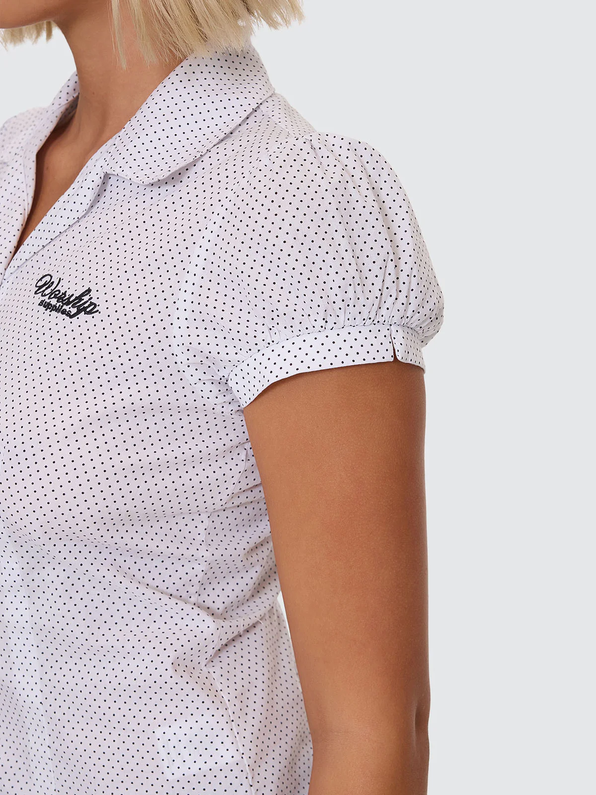 Provoke Short Sleeve Shirt - White - Image 4