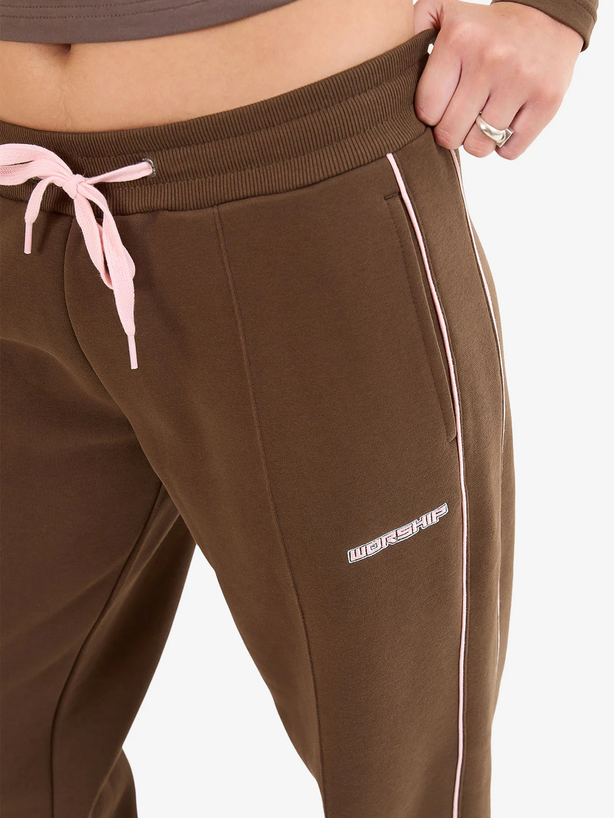 Punter Track Pant - Chocolate - Image 5