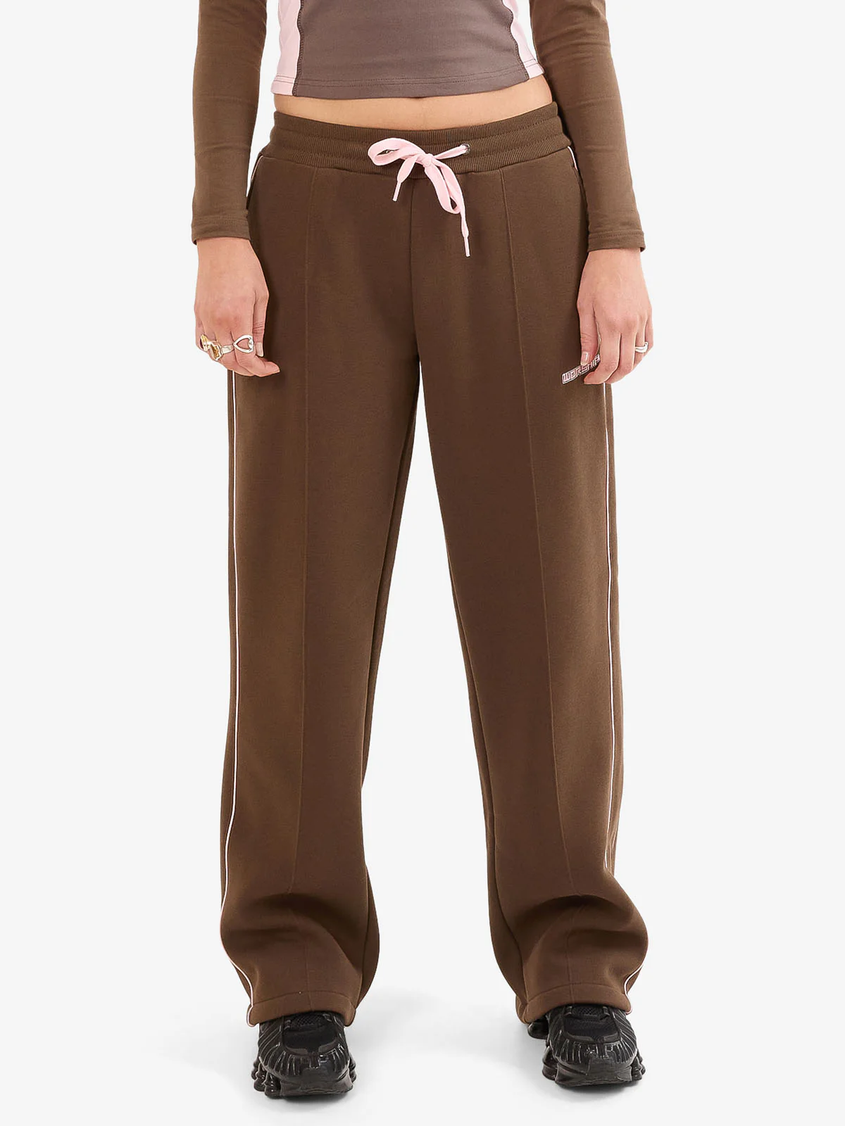 Punter Track Pant - Chocolate - Image 7