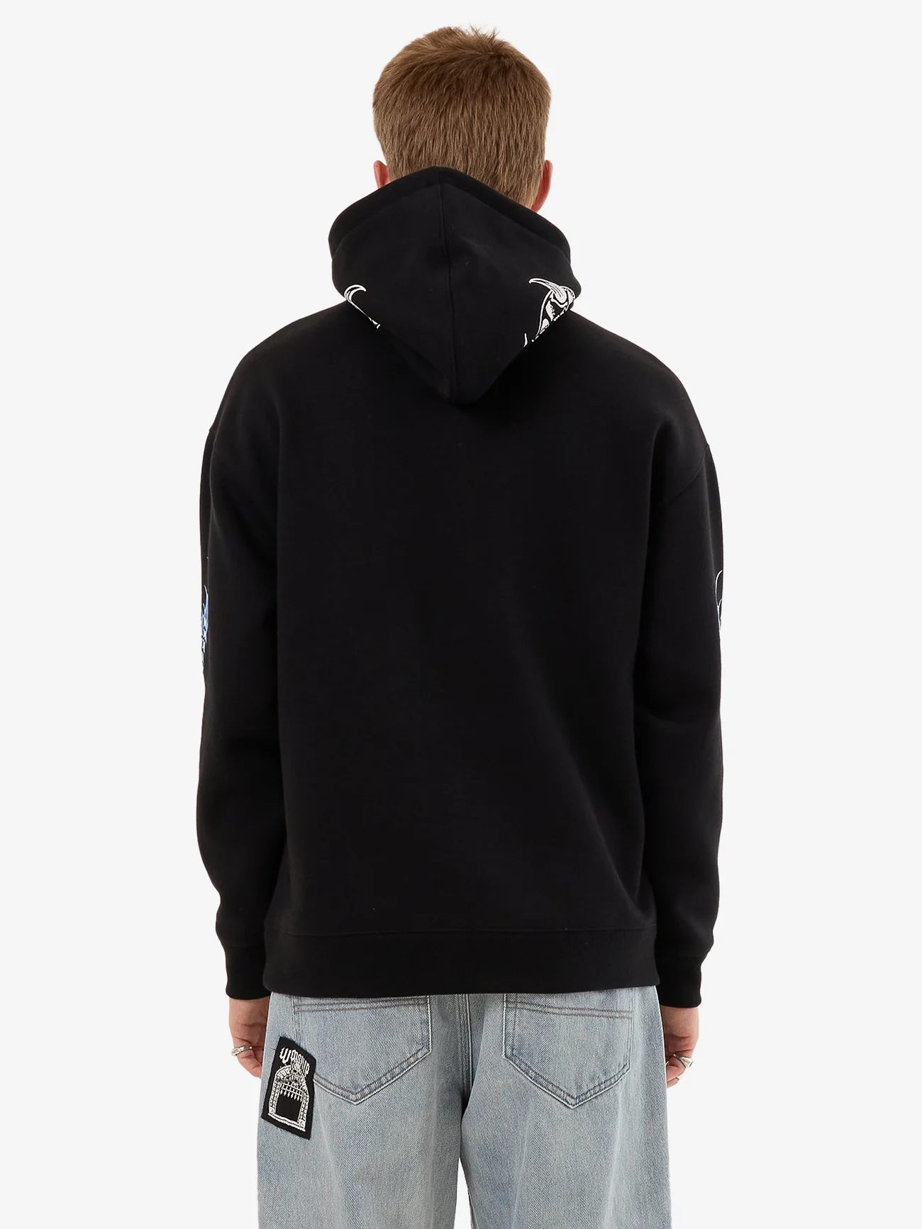 Pure Doom Pullover Hood - Black - Image 2