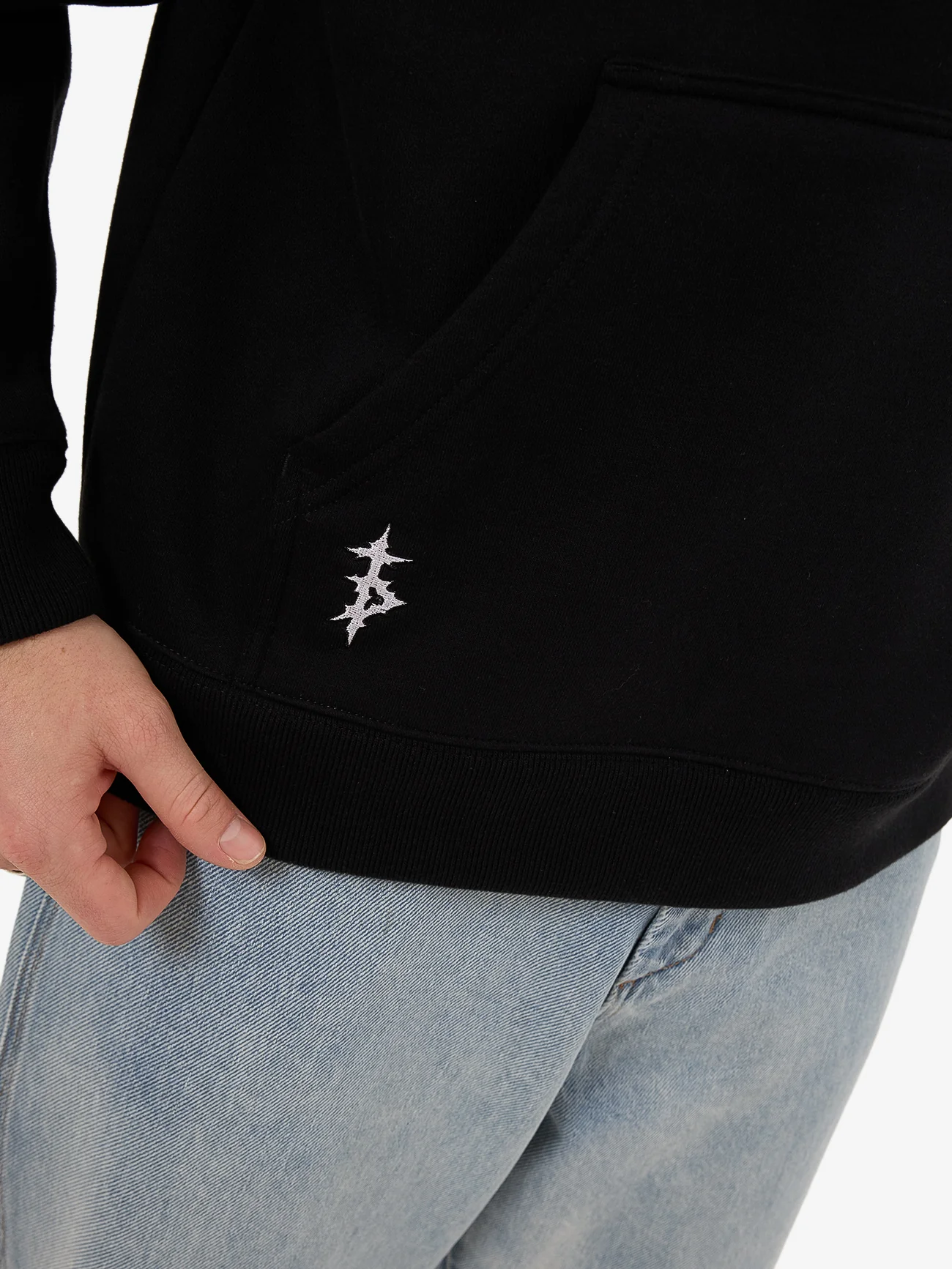 Pure Doom Pullover Hood - Black - Image 9