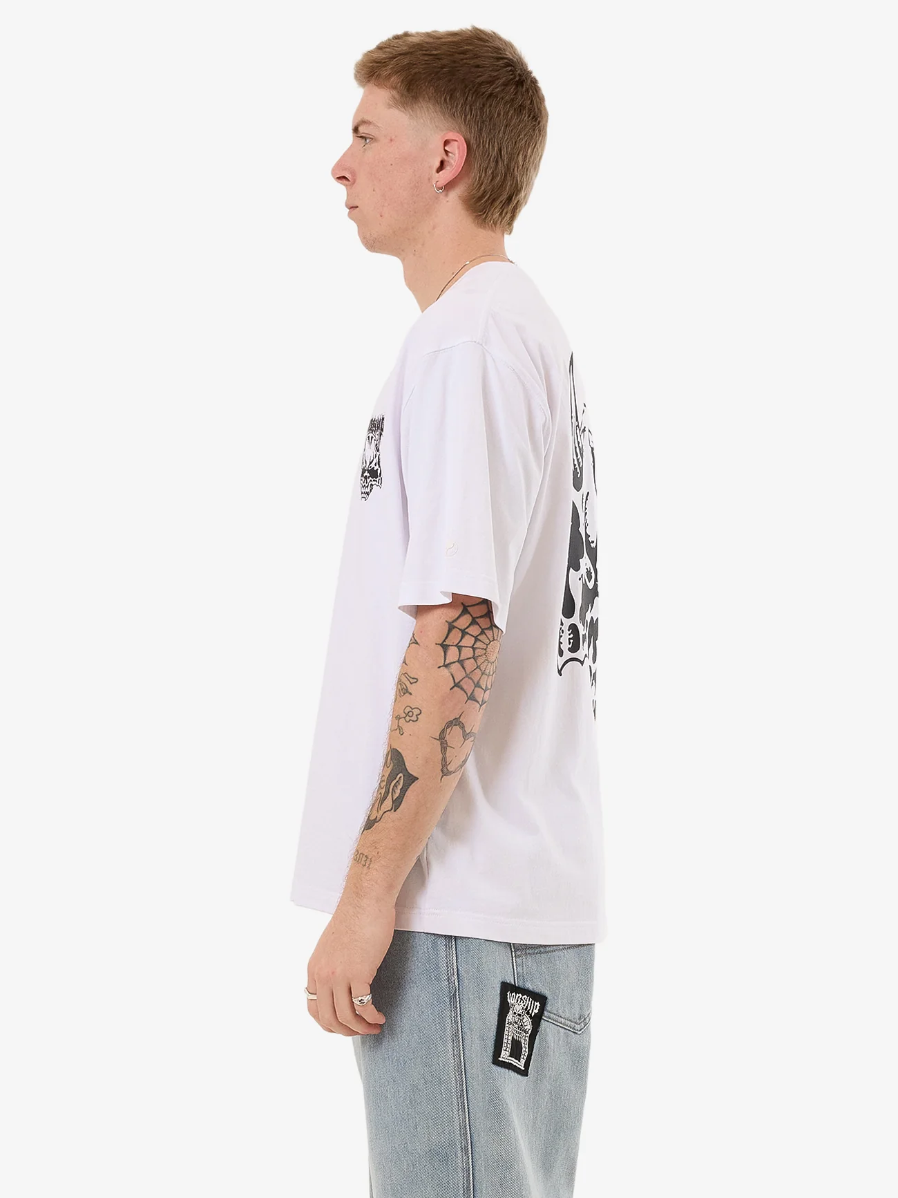 Pure Doom Tee - White - Image 3