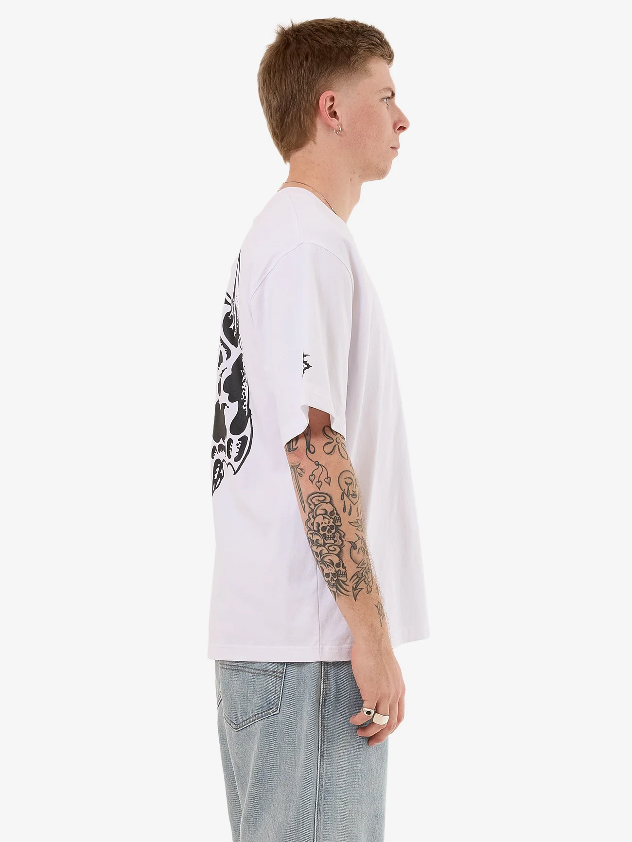Pure Doom Tee - White - Image 4