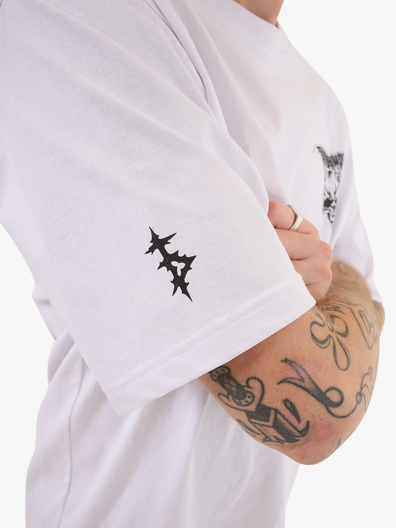 Pure Doom Tee - White - Image 8