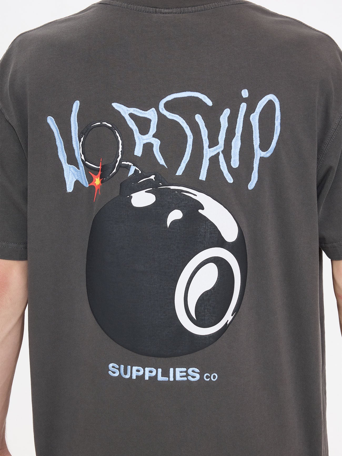 Pure Hazard Tee - Worn Black - Image 8