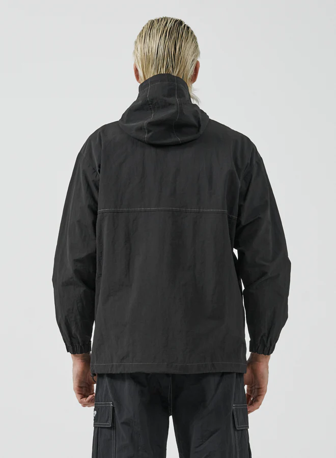 Pure Mayhem Anorak Jacket - Washed Black - Image 2