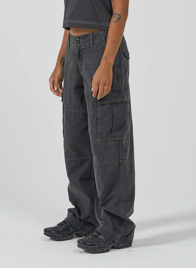 Pure Mayhem Cargo Pant - Washed Black - Image 3