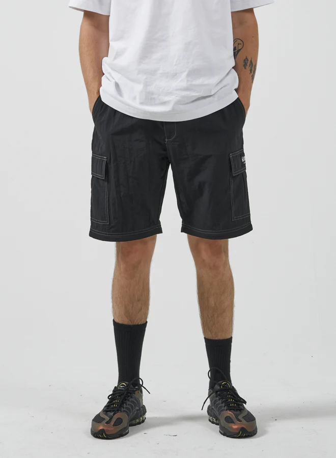 Pure Mayhem Zip Off Nylon Cargo Pant - Black - Image 2