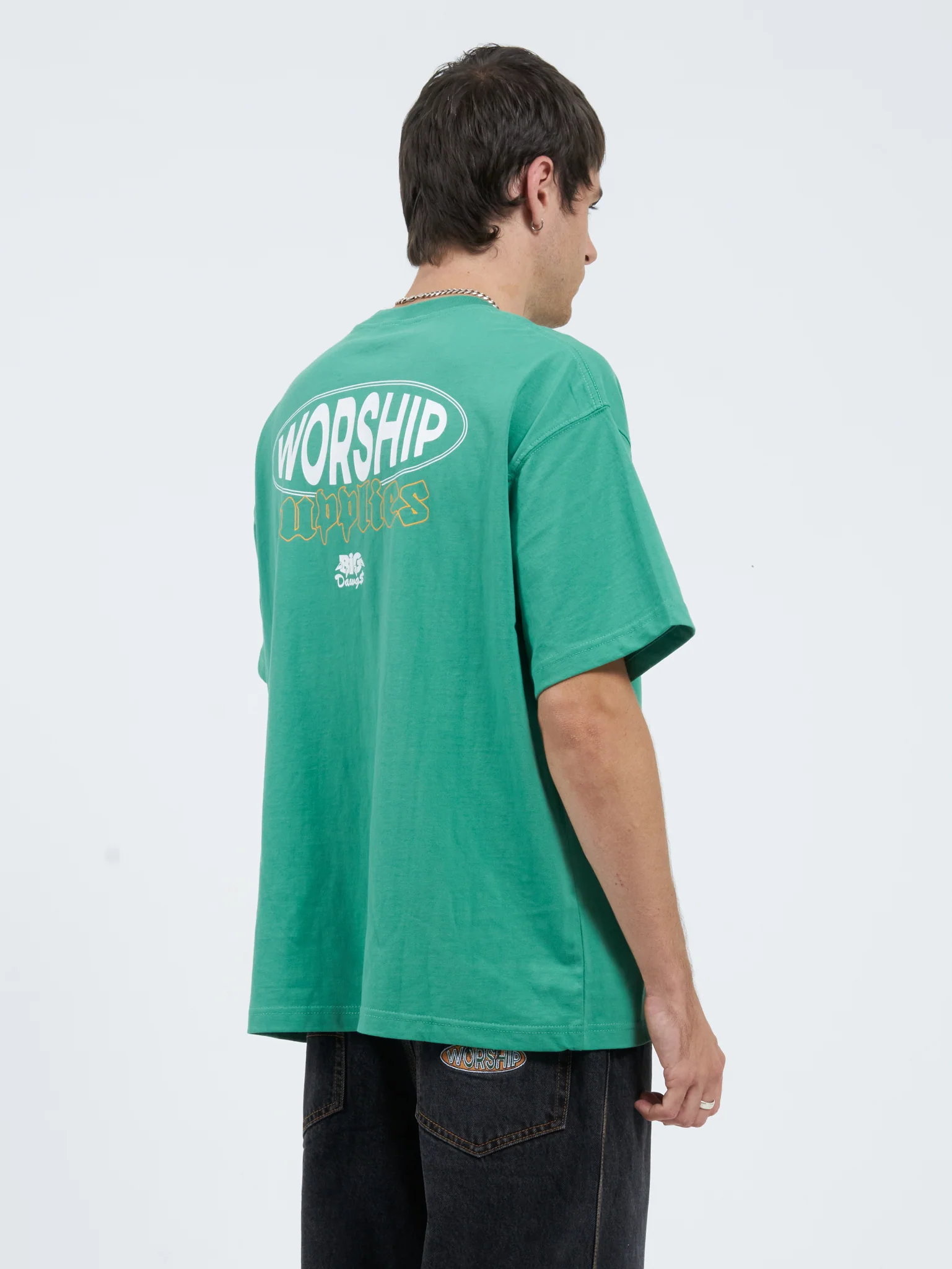 Purebred Tee - Washed Opal Green - Image 6
