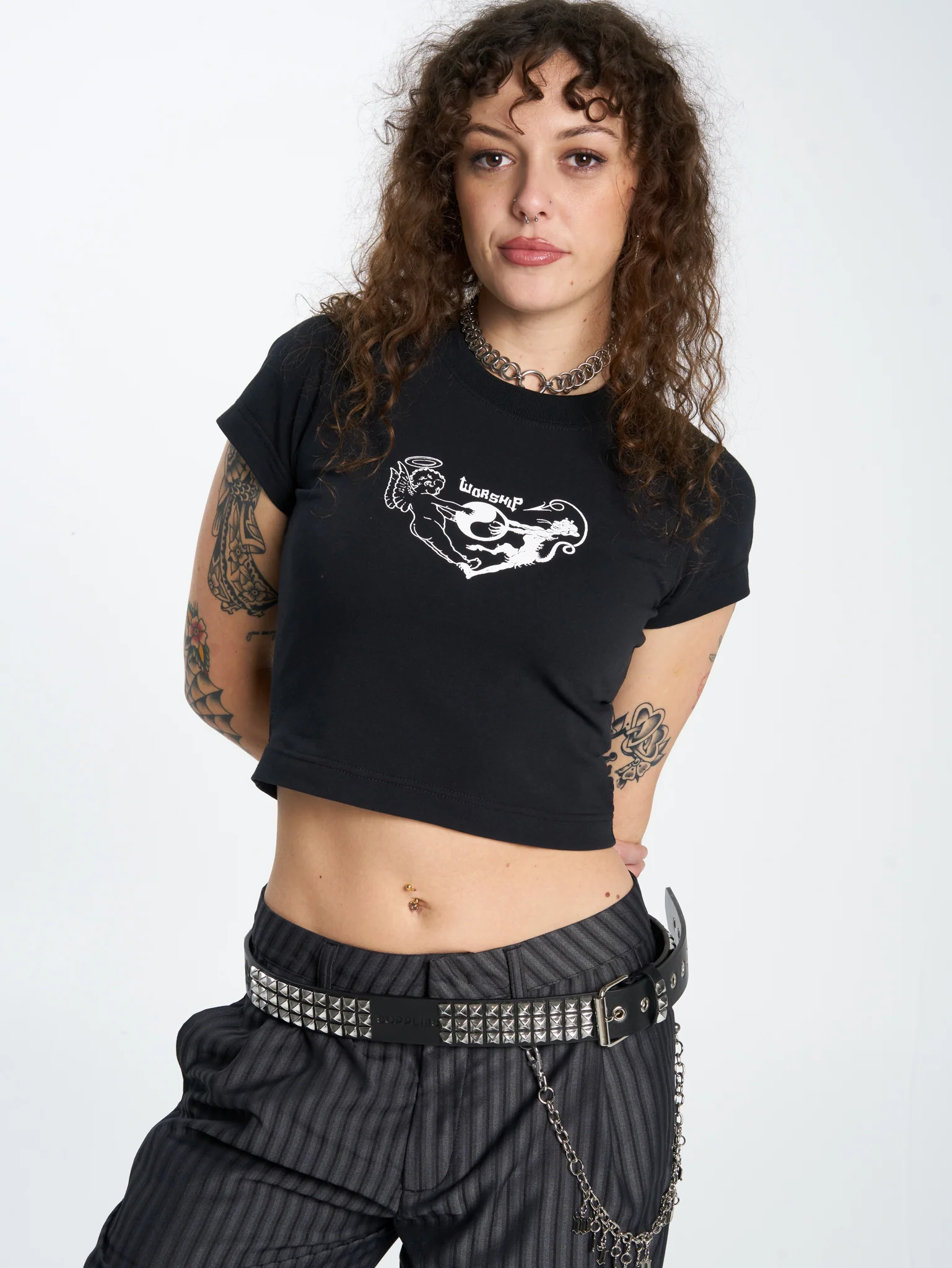 Purgatory Teeny Tee - Black - Image 3
