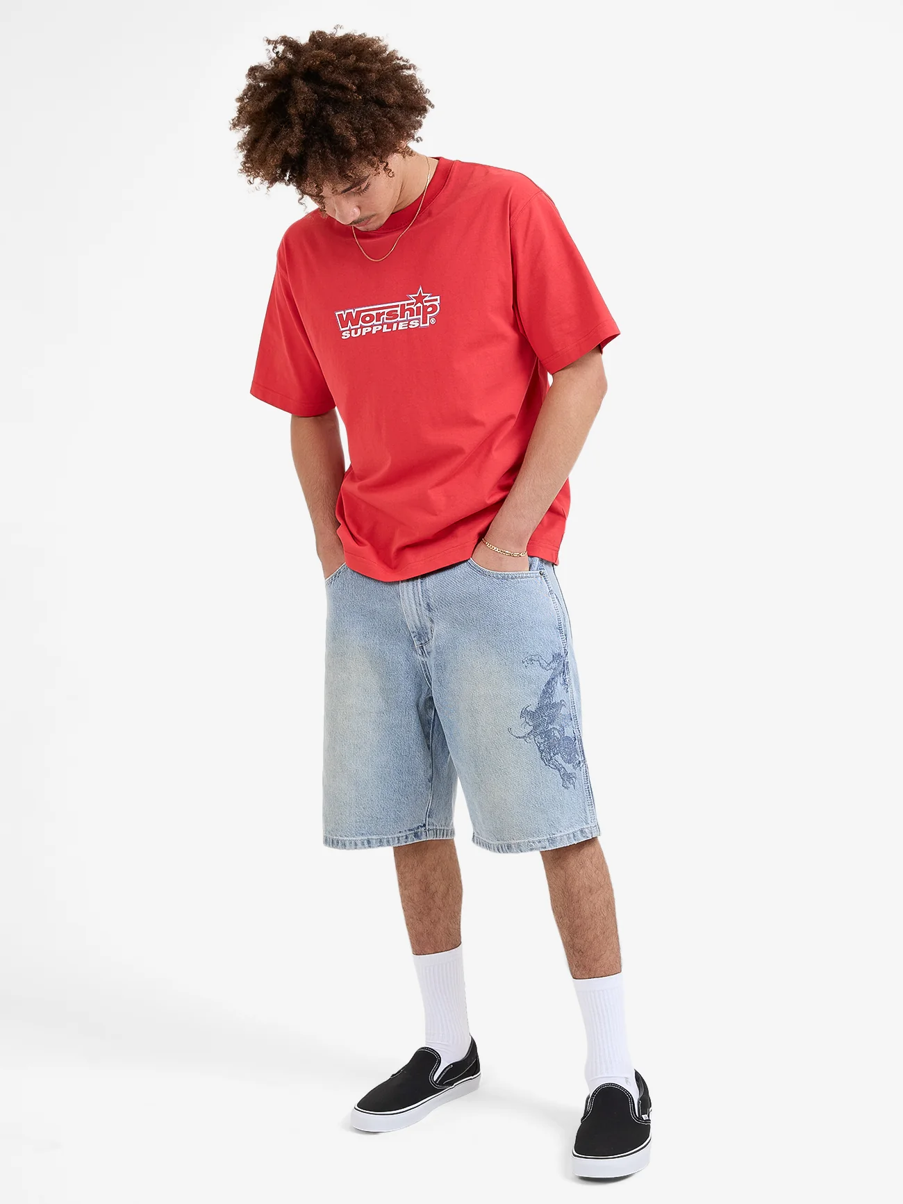 Push Off Tee - Lucky Red - Image 5