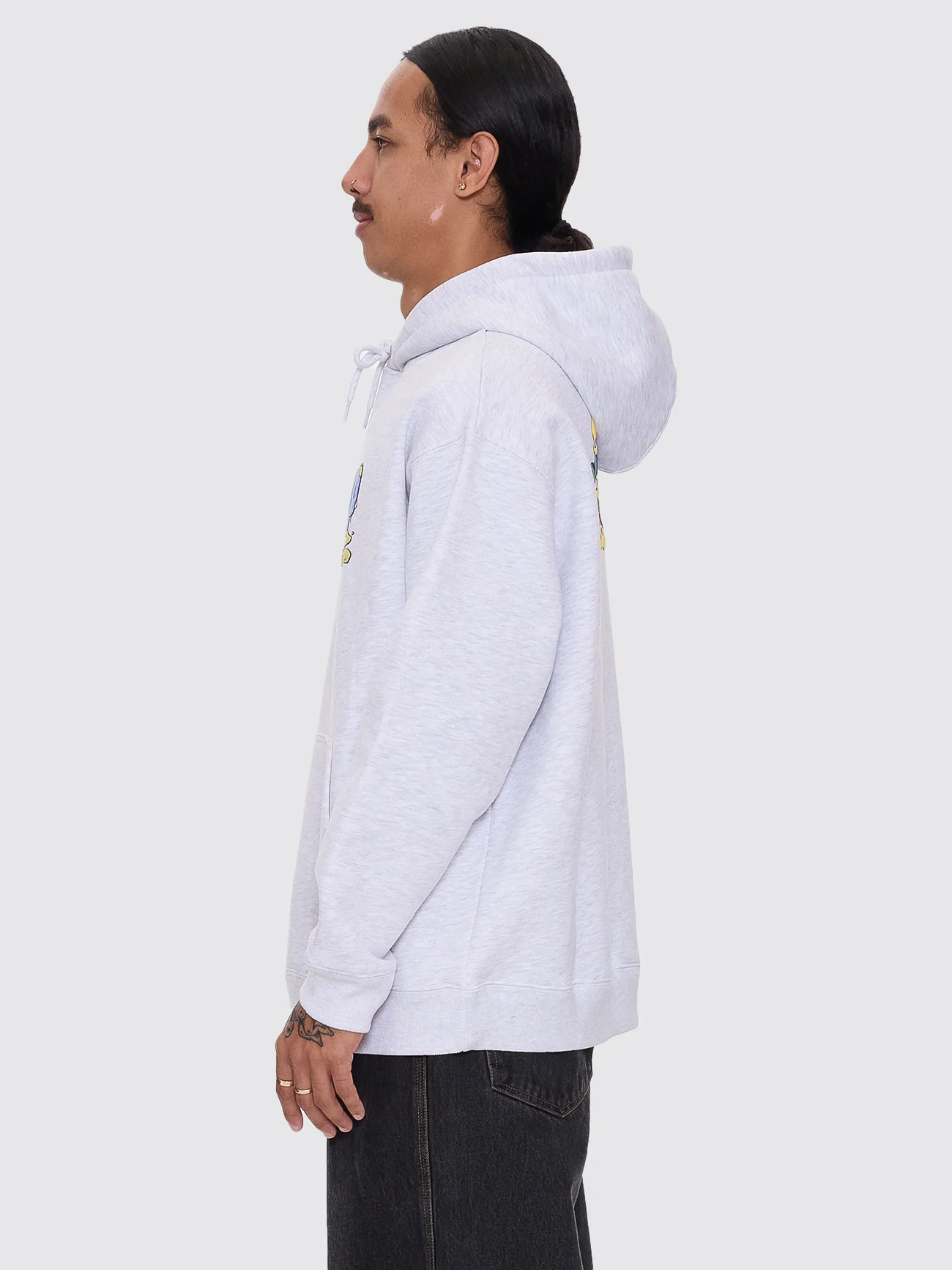 Pyrotechnic Pull Over Hood - Snow Marle - Image 5