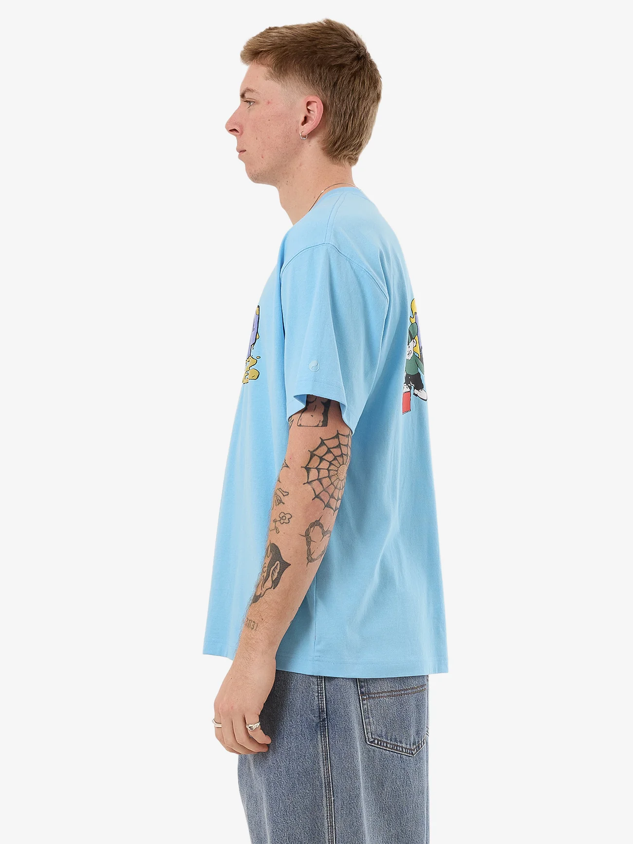 Pyrotechnics Tee - Baltic - Image 3