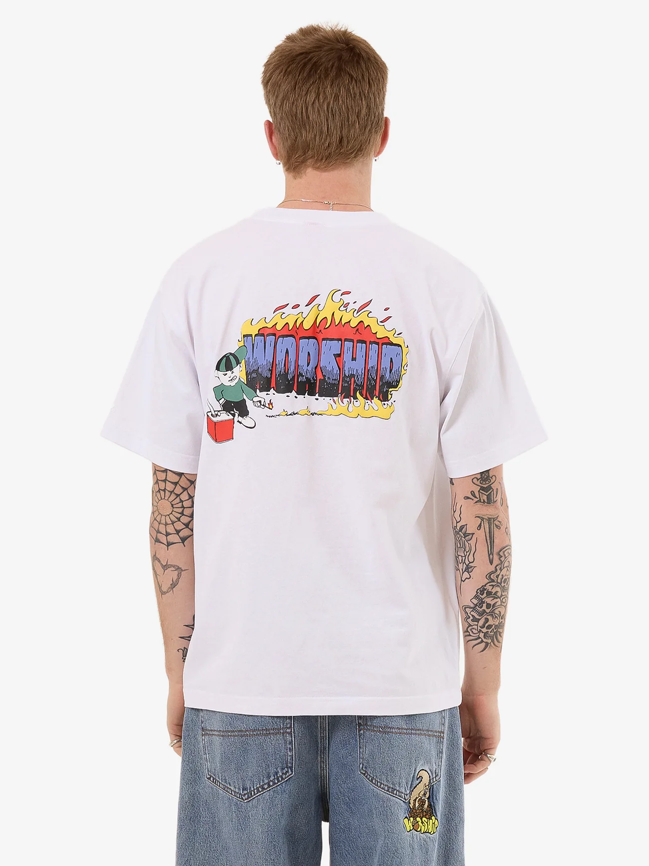 Pyrotechnics Tee - White - Image 2
