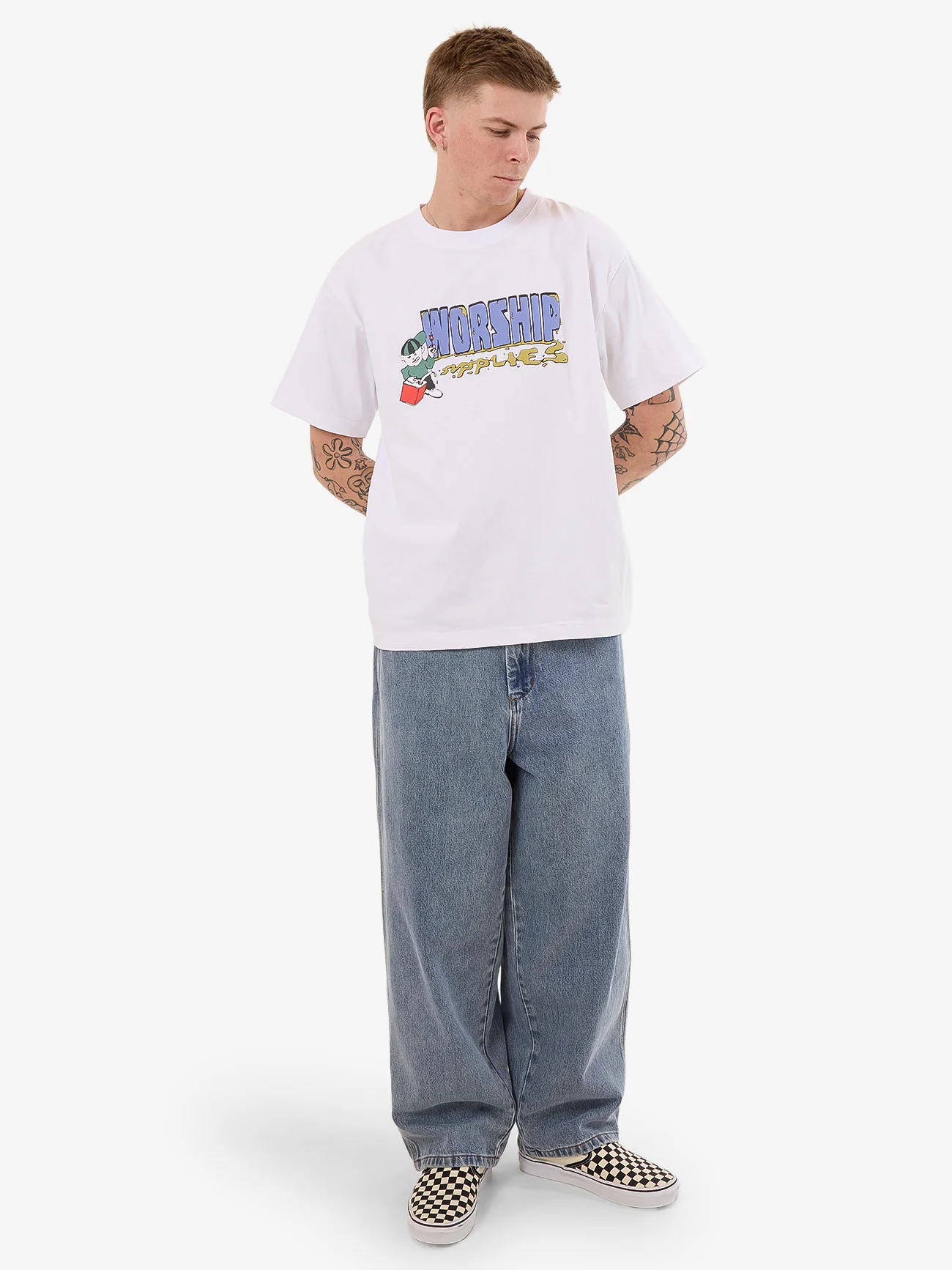 Pyrotechnics Tee - White - Image 4