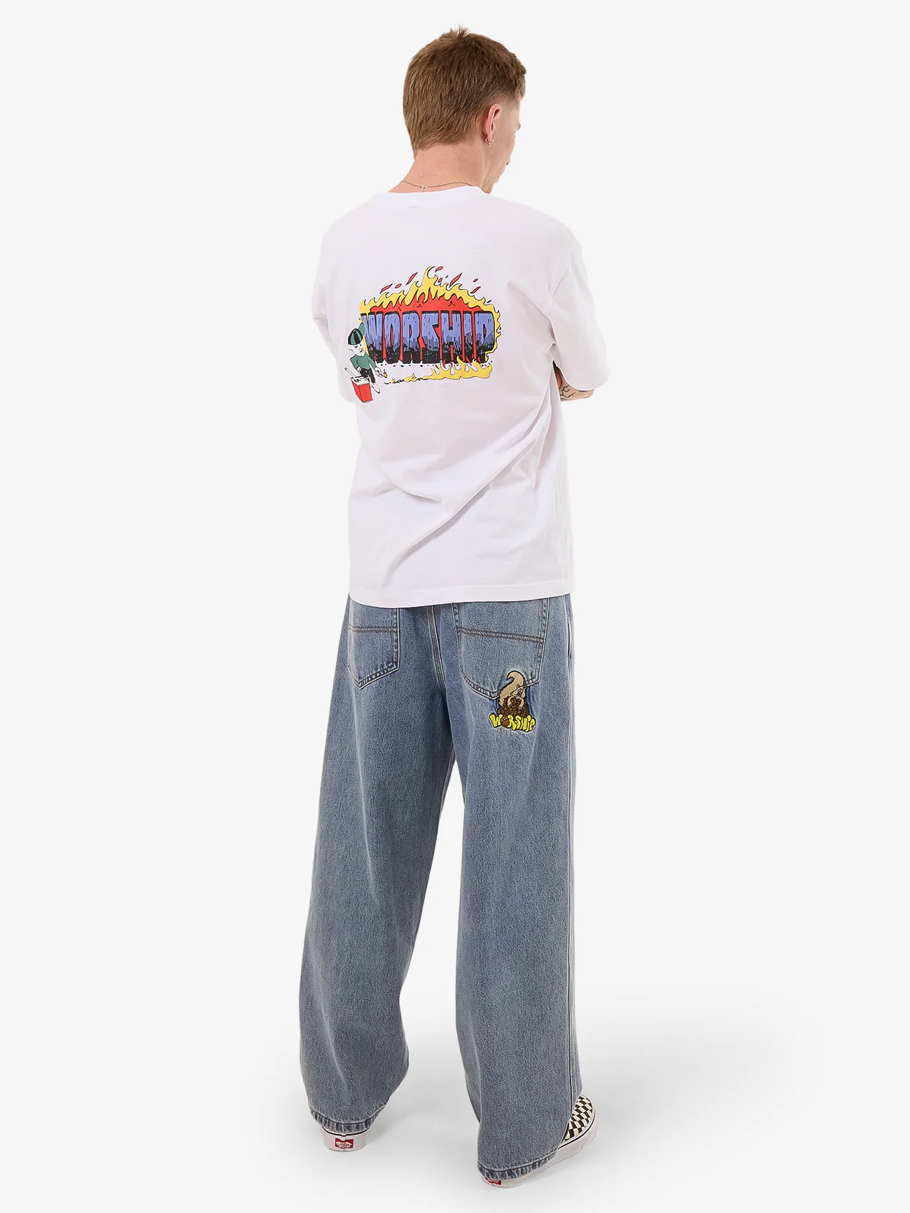 Pyrotechnics Tee - White - Image 5