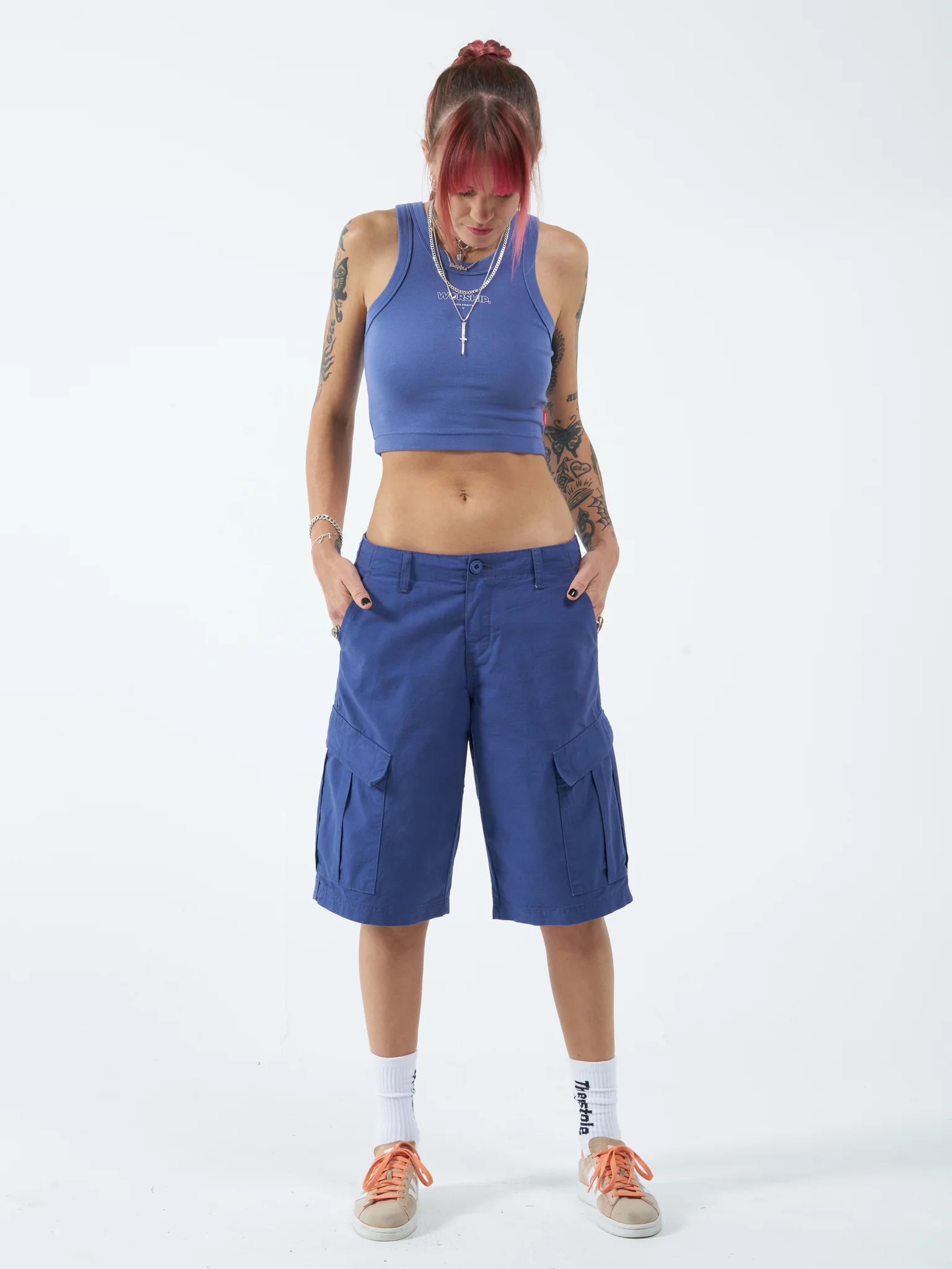 Recreation Cargo Short - Blue Steel - Image 5