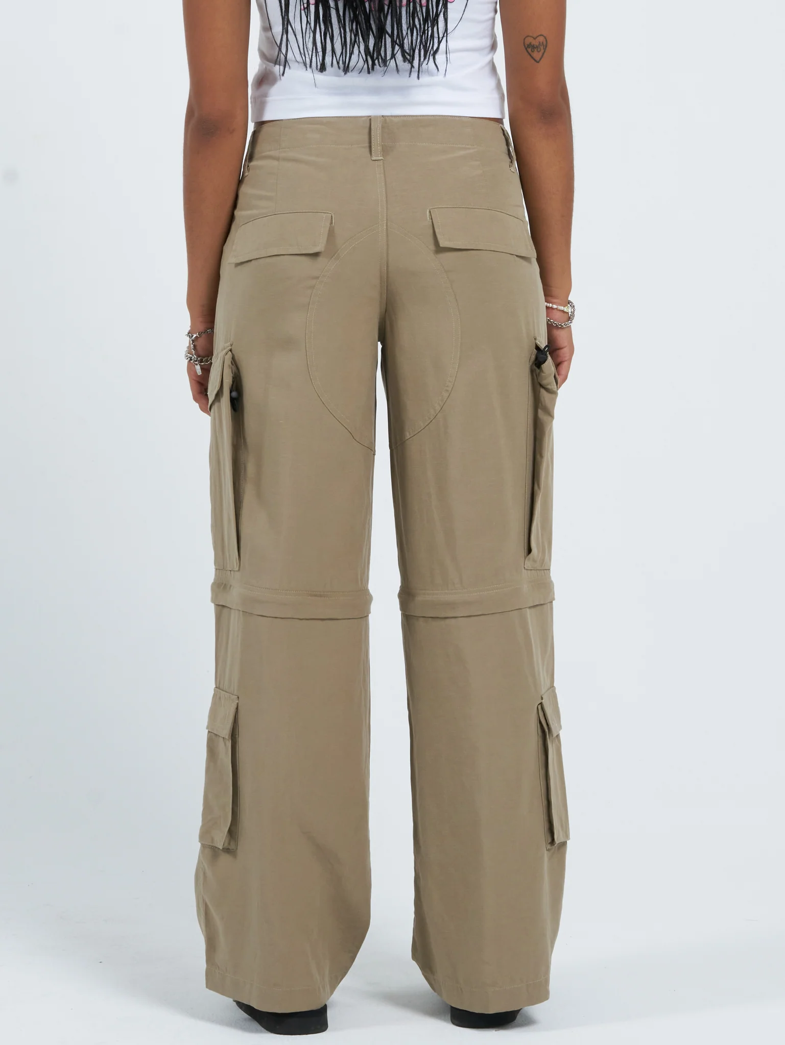 Recreation Zip Off Cargo Pant  - Sandy Taupe - Image 2
