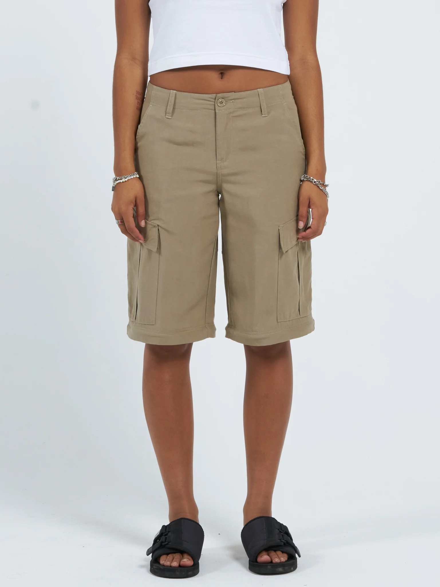 Recreation Zip Off Cargo Pant  - Sandy Taupe - Image 3