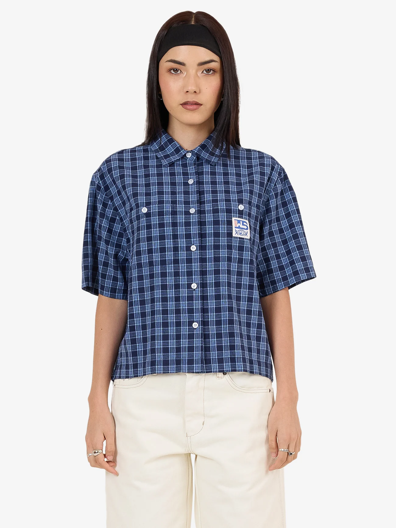 Removal Box Fit Shirt - Bell Air Blue - Image 6
