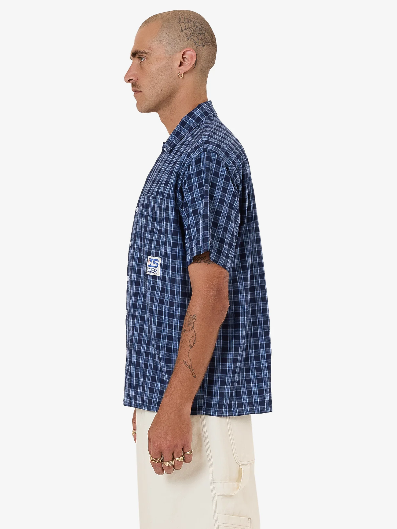 Removal Short Sleeve Shirt - Bell Air Blue - Image 4