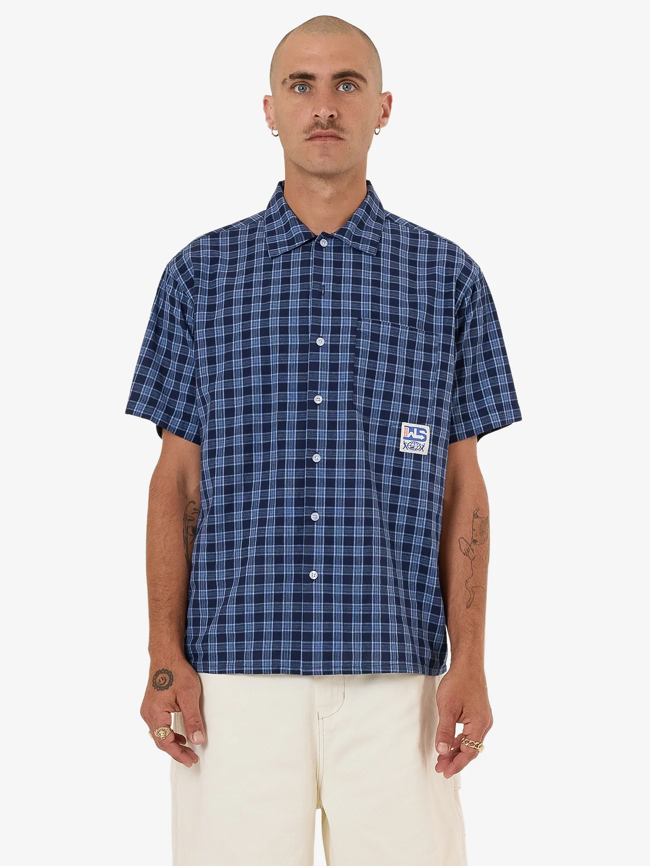 Removal Short Sleeve Shirt - Bell Air Blue - Image 8