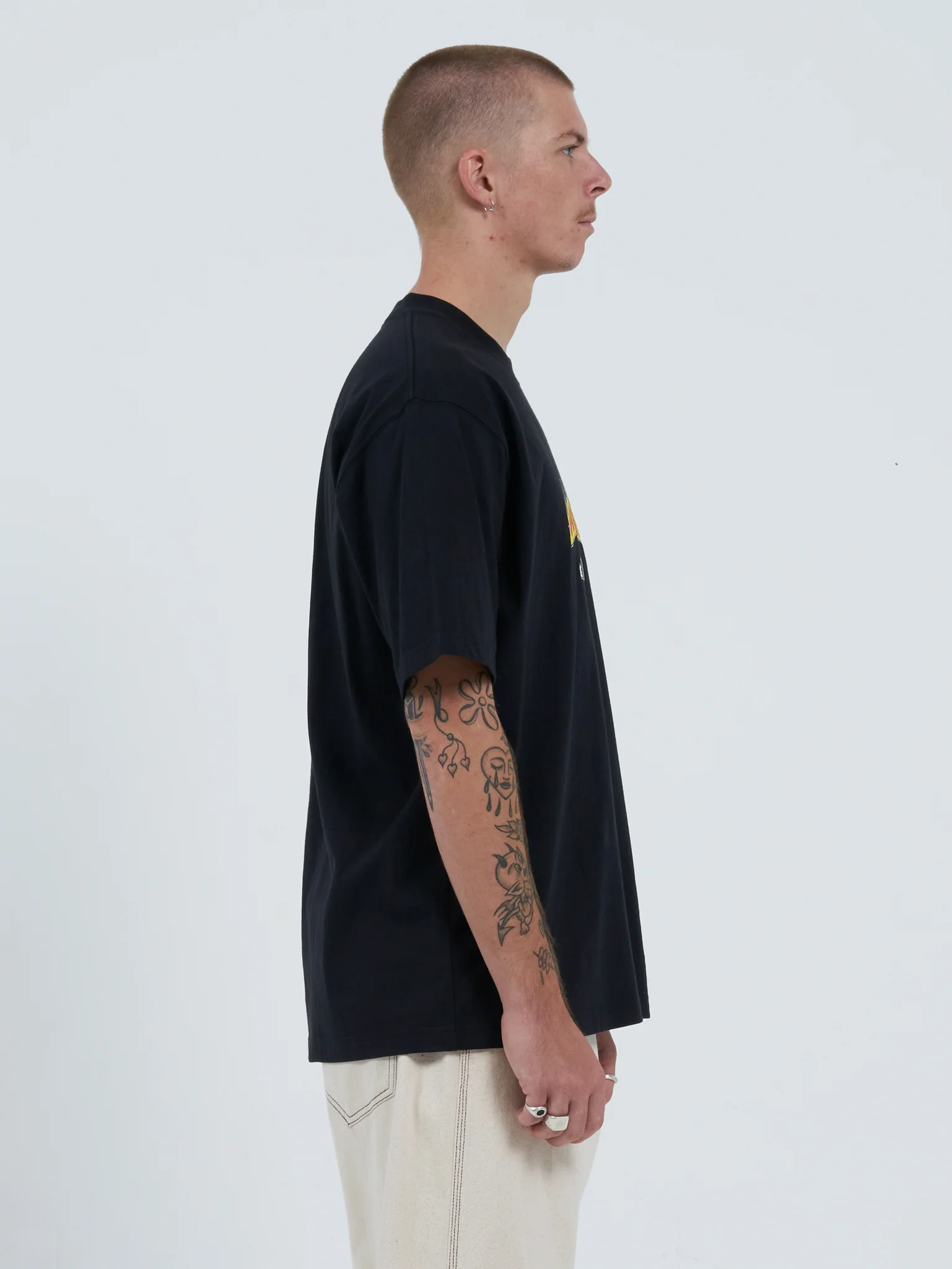 Rest Stop Tee - Black - Image 3