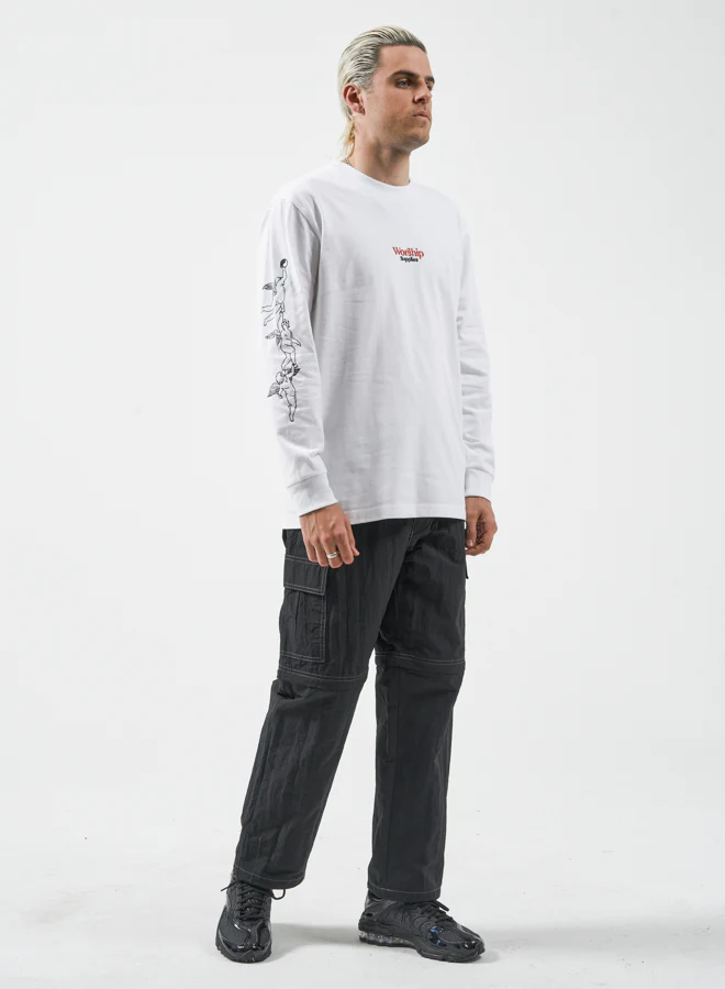 Revolution Long Sleeve Tee  - White - Image 5