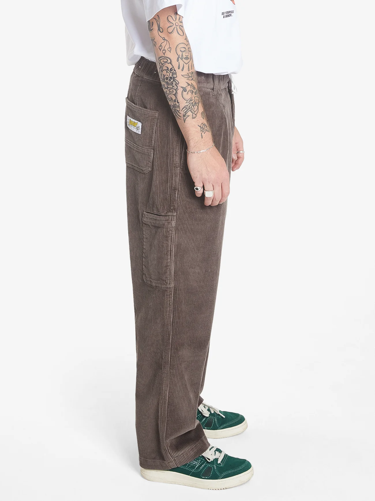 Royale Elastic Cord Pant - Major Brown - Image 3