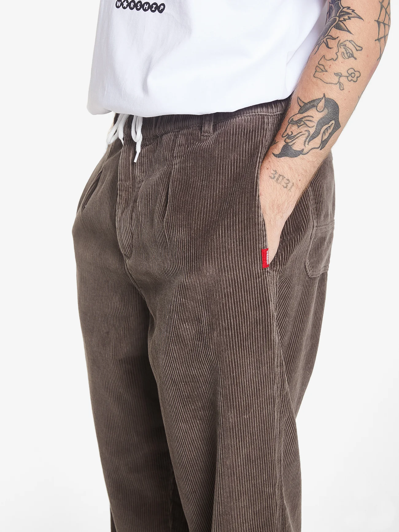 Royale Elastic Cord Pant - Major Brown - Image 6