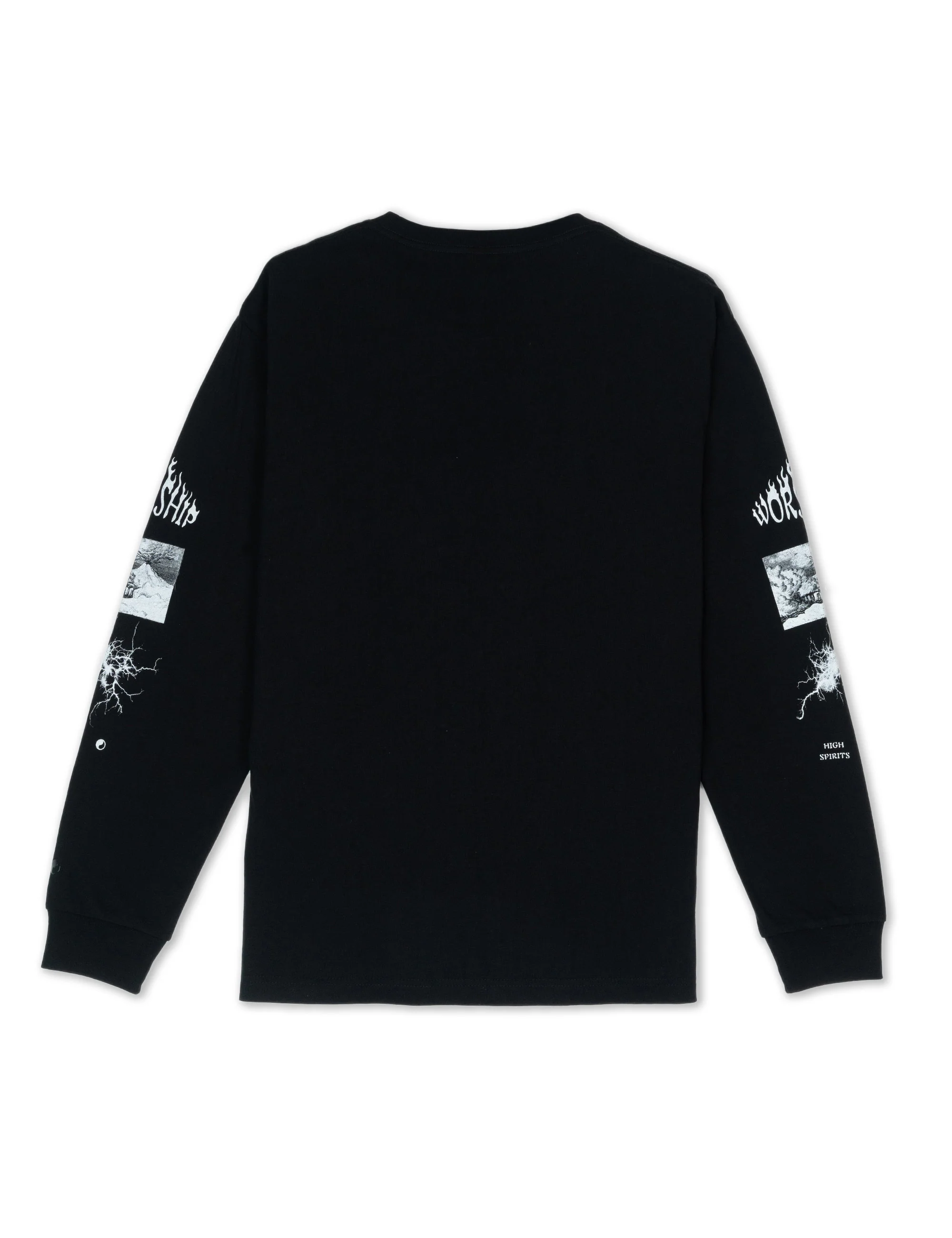 Rupture Long Sleeve Tee - Black - Image 2