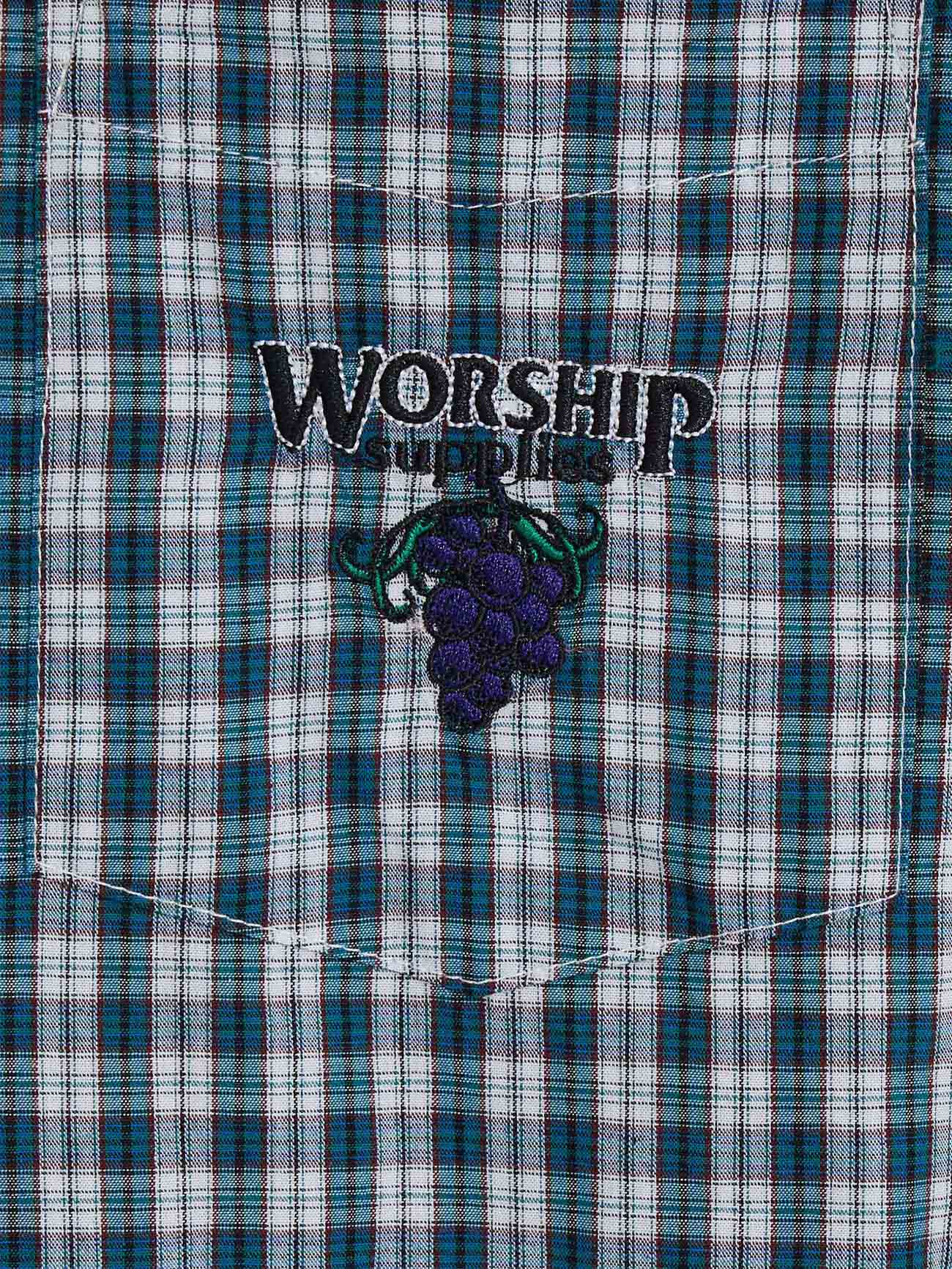 Satisfaction Short Sleeve Shirt - Dark Blue - Image 2