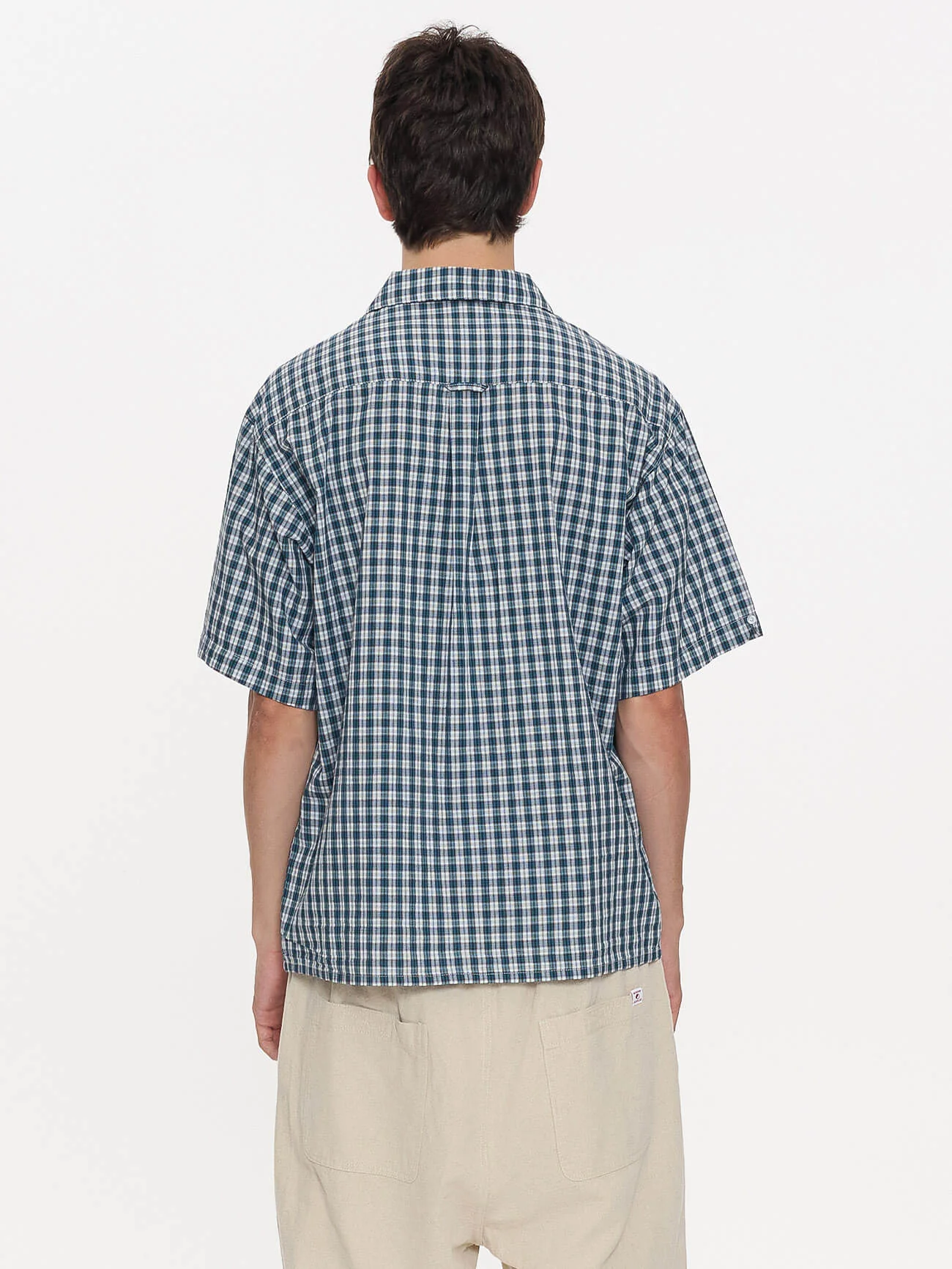 Satisfaction Short Sleeve Shirt - Dark Blue - Image 4