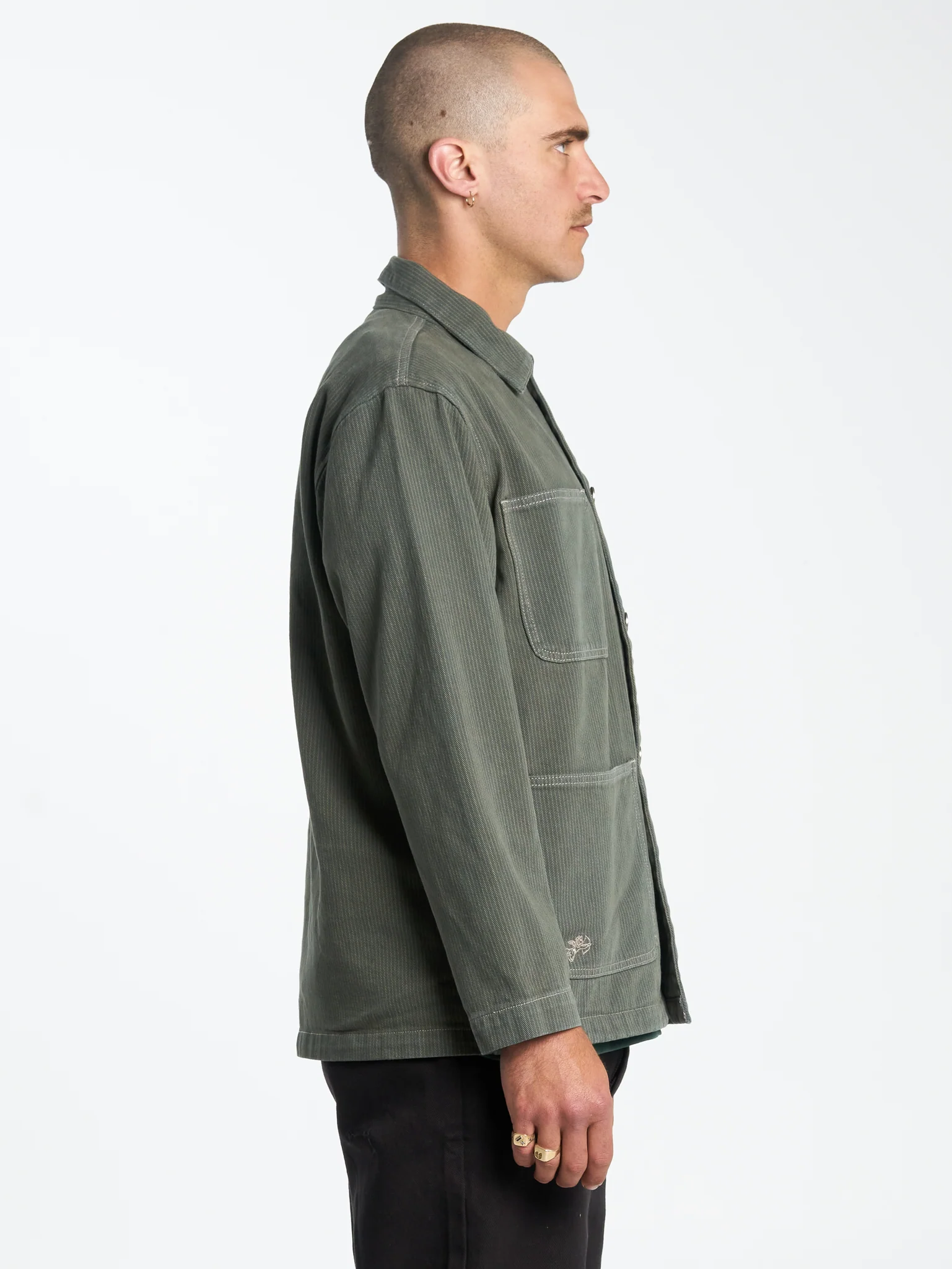 Sawn Off Carpenter Jacket - Pine Needle - Image 4